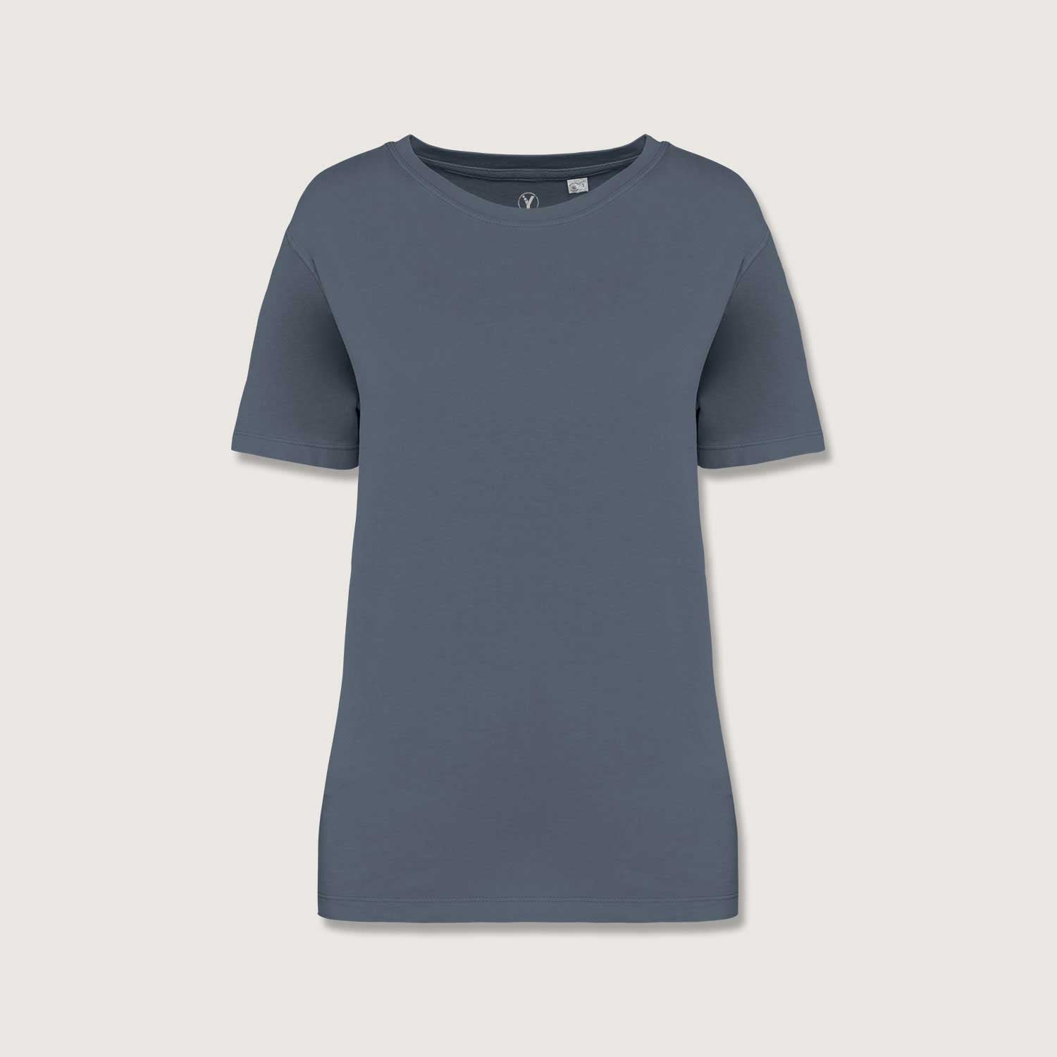 Ausgewaschenes Damen T-Shirt aus 100% Bio-Baumwolle