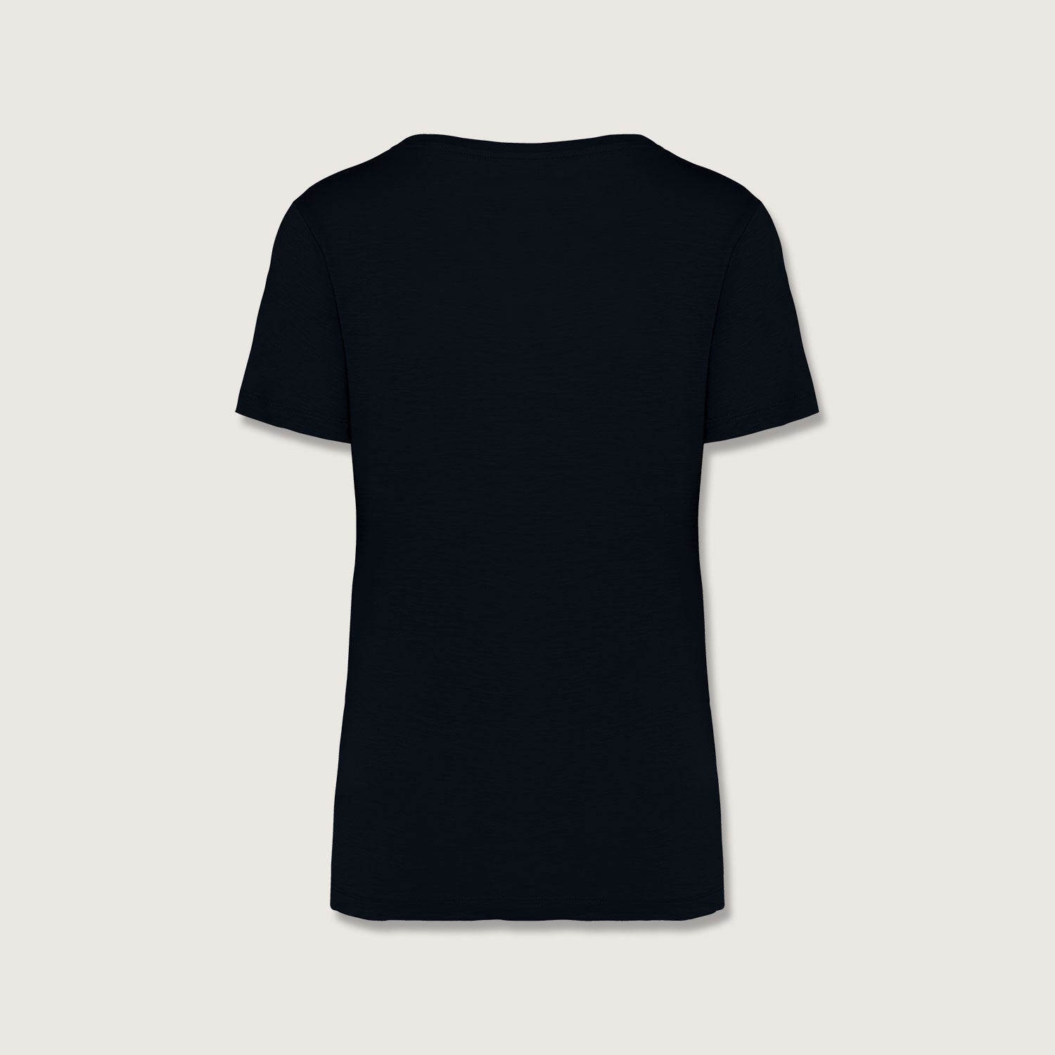 Damen-T-Shirt mt Slub Optik aus 100% Bio-Baumwolle