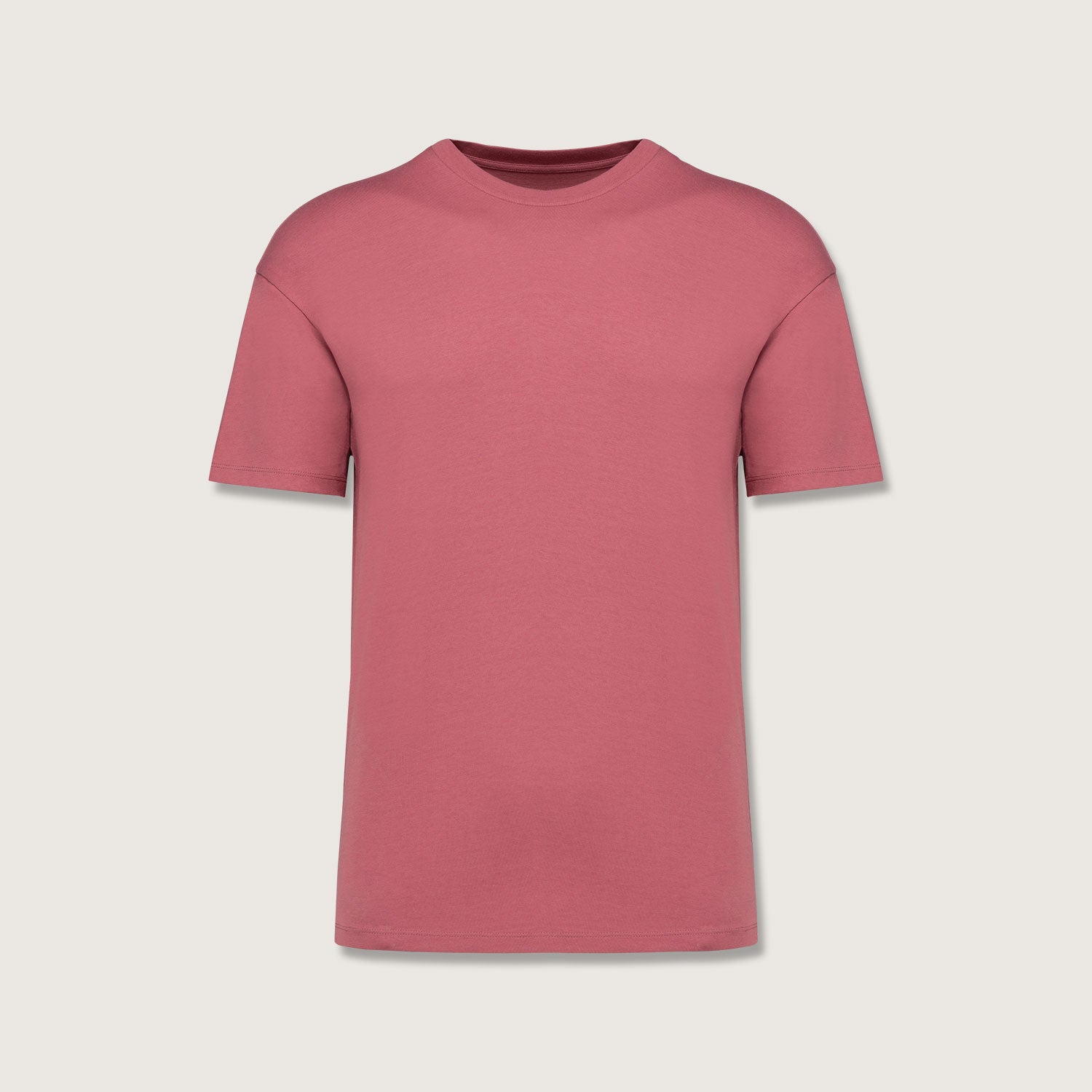 Unisex-T-Shirt mit hängenden Schultern aus 100% Bio-Baumwolle