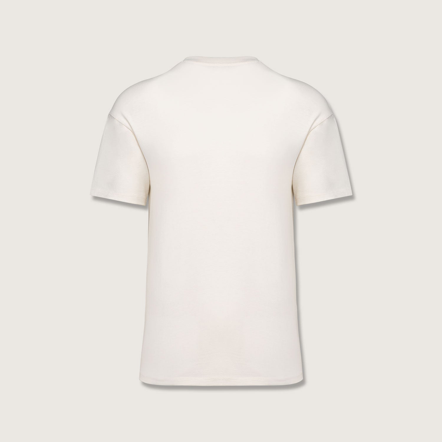 Unisex-T-Shirt mit hängenden Schultern aus 100% Bio-Baumwolle