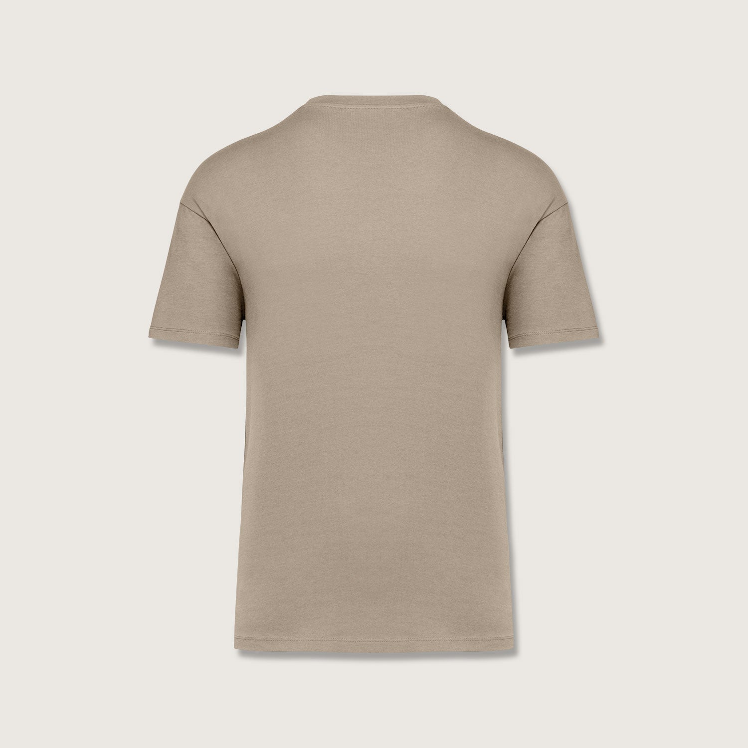 Unisex-T-Shirt mit hängenden Schultern aus 100% Bio-Baumwolle