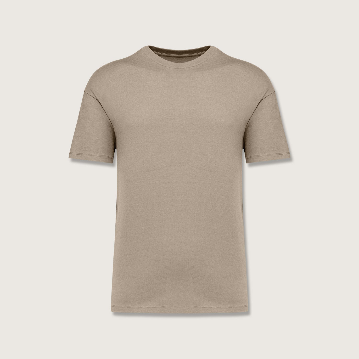 Unisex-T-Shirt mit hängenden Schultern aus 100% Bio-Baumwolle