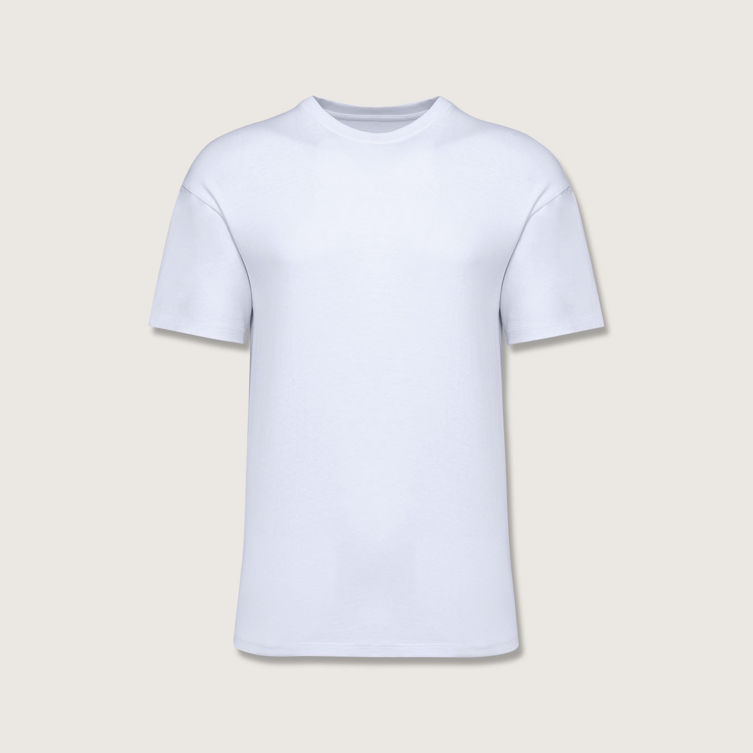 Unisex-T-Shirt mit hängenden Schultern aus 100% Bio-Baumwolle