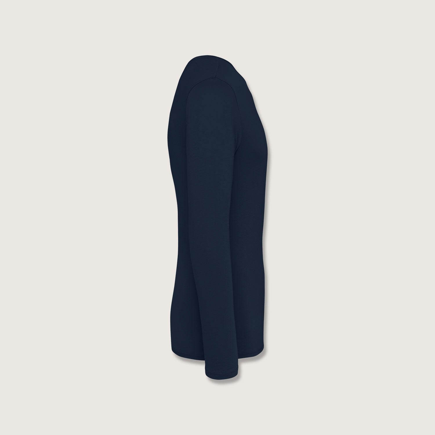 Ausgewaschenes Herren Langarmshirt aus Bio-Baumwolle - Made in Portugal