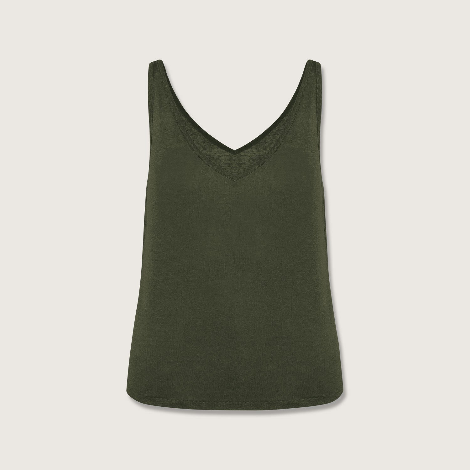 Umweltfreundliches Top aus Leinen für Damen