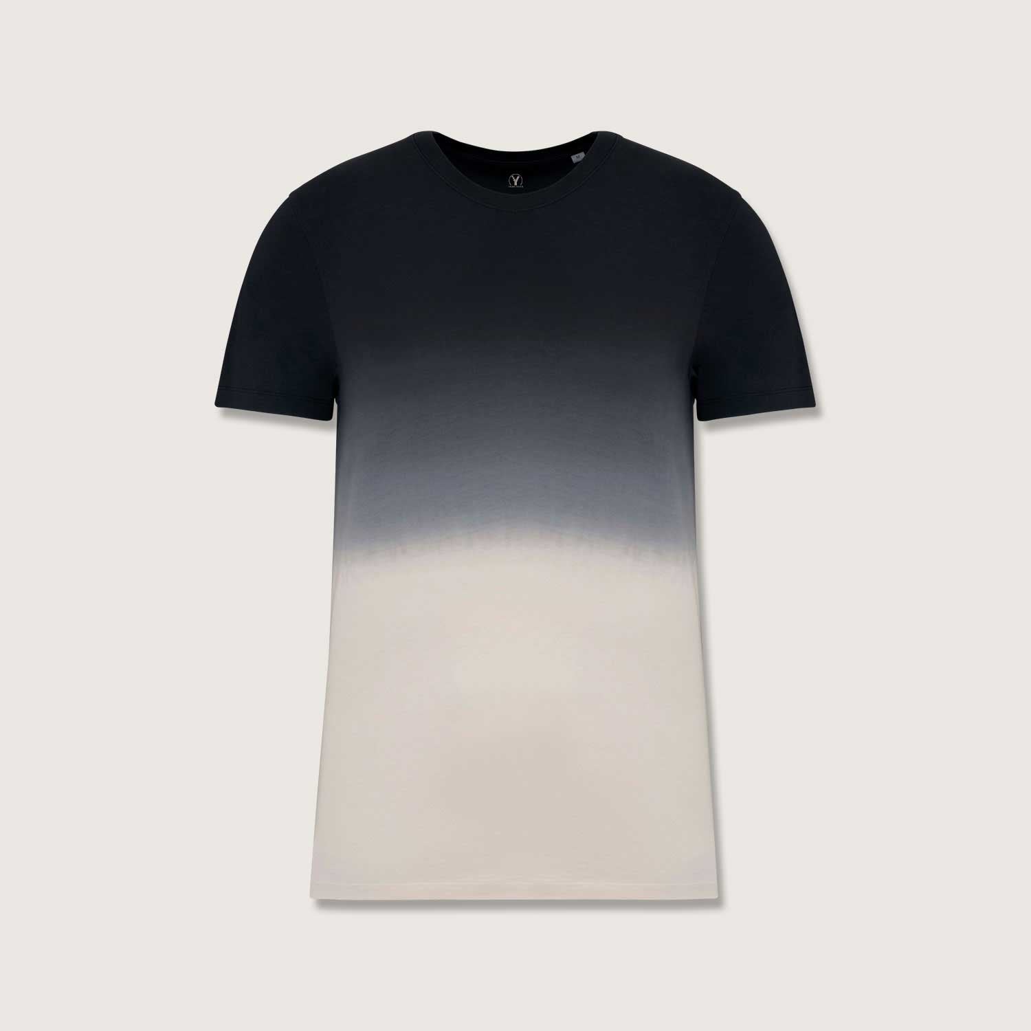 Nachhaltiges Unisex-Dip-Dye-T-Shirt aus Bio-Baumwolle