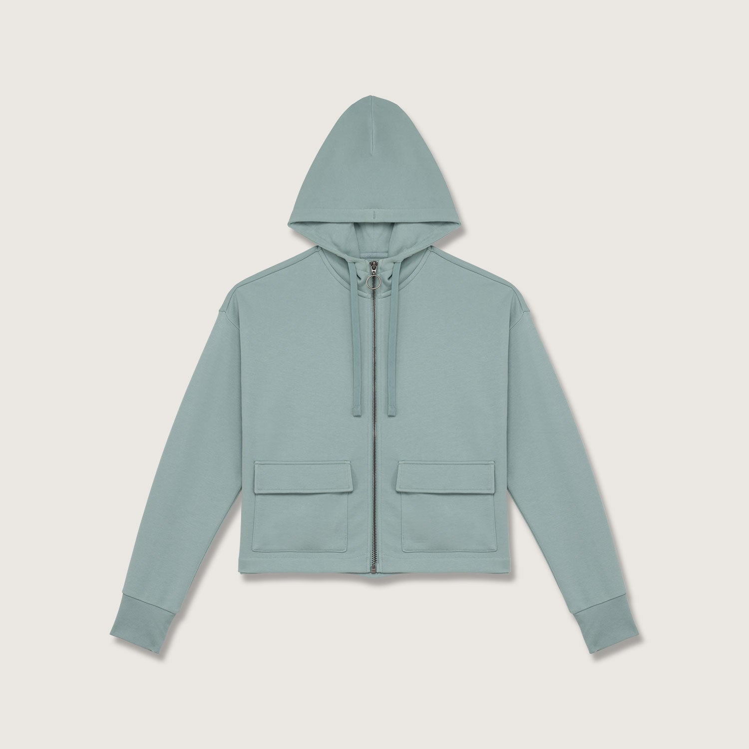 Green Comfort | Nachhaltige Damen Sweatjacke mit Bio-Baumwolle und recyceltem PET