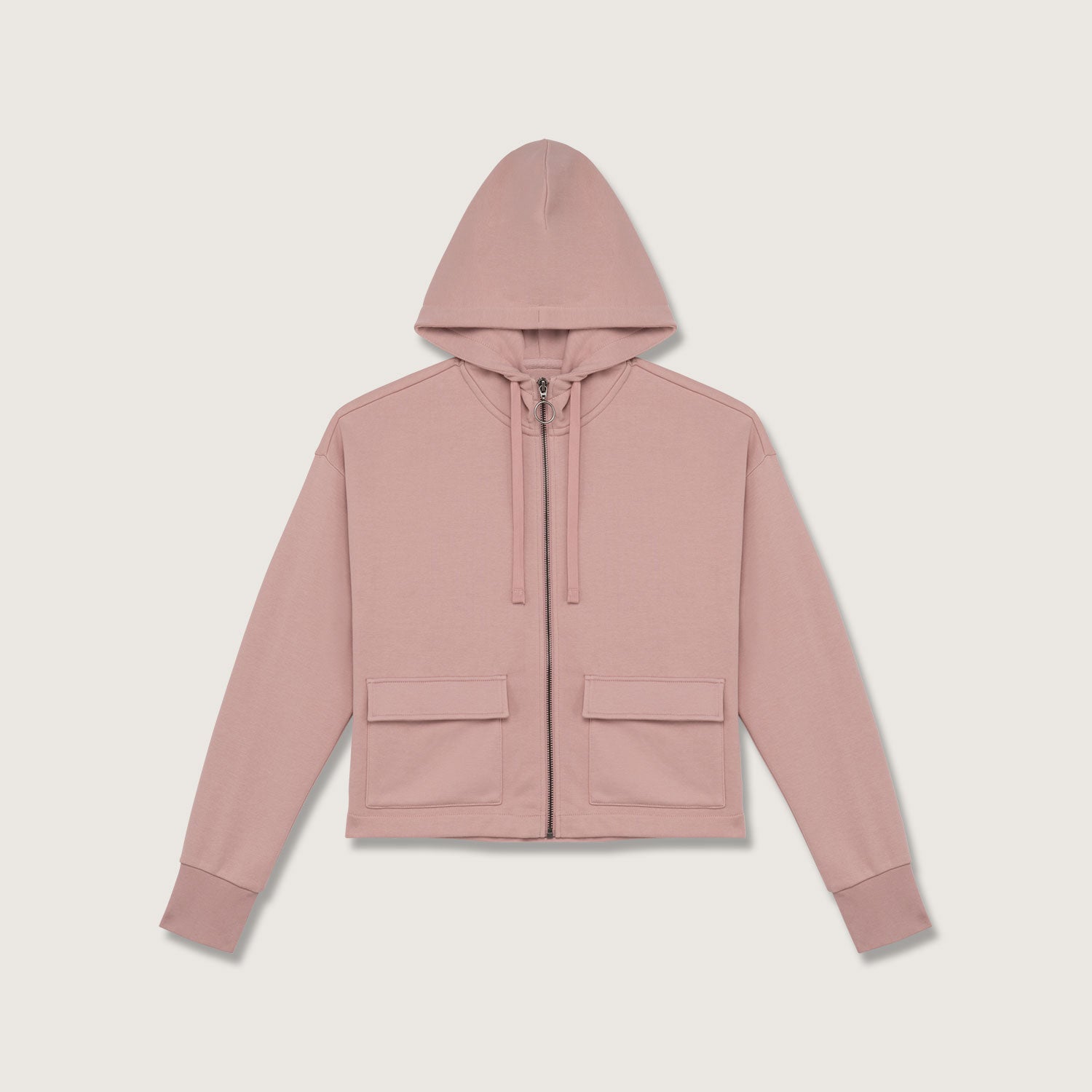 Green Comfort | Nachhaltige Damen Sweatjacke mit Bio-Baumwolle und recyceltem PET