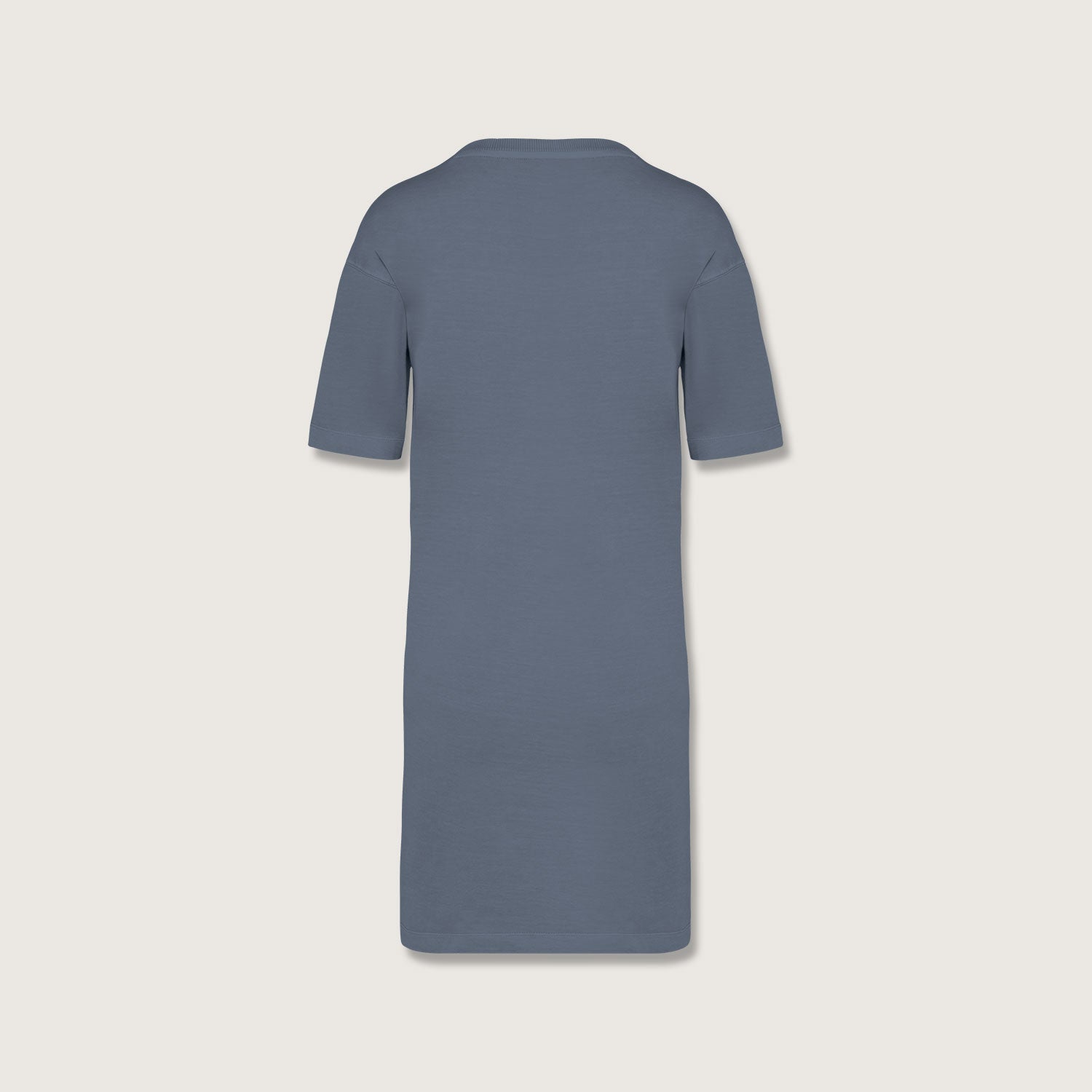 Ausgewaschenes Damen T-Shirt Kleid aus 100% Bio-Baumwolle