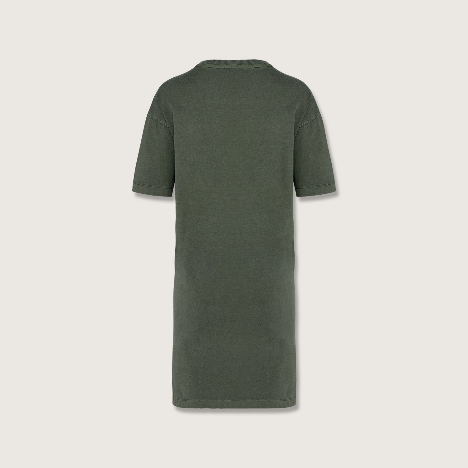 Ausgewaschenes Damen T-Shirt Kleid aus 100% Bio-Baumwolle