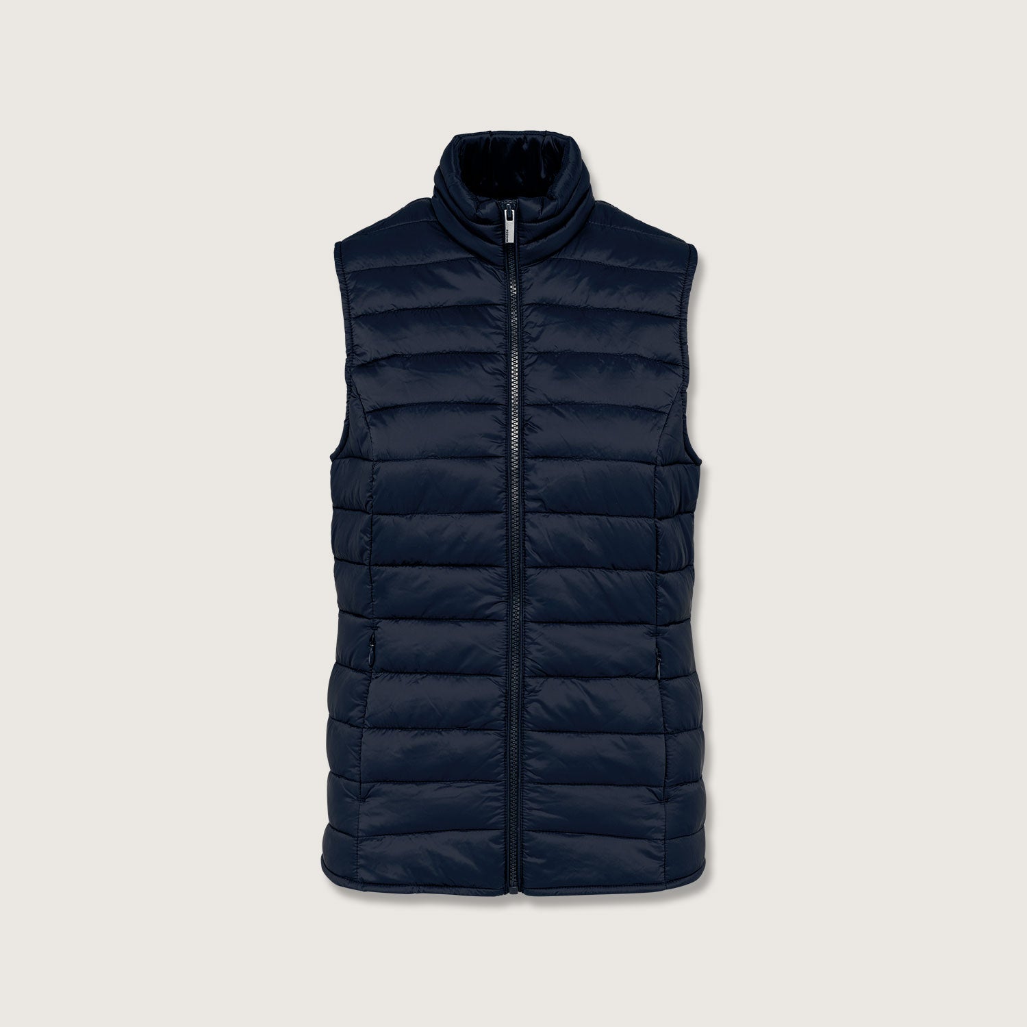 Recycelte Damen Weste Bodywarmer leicht aus 100 % recyceltem Polyamid