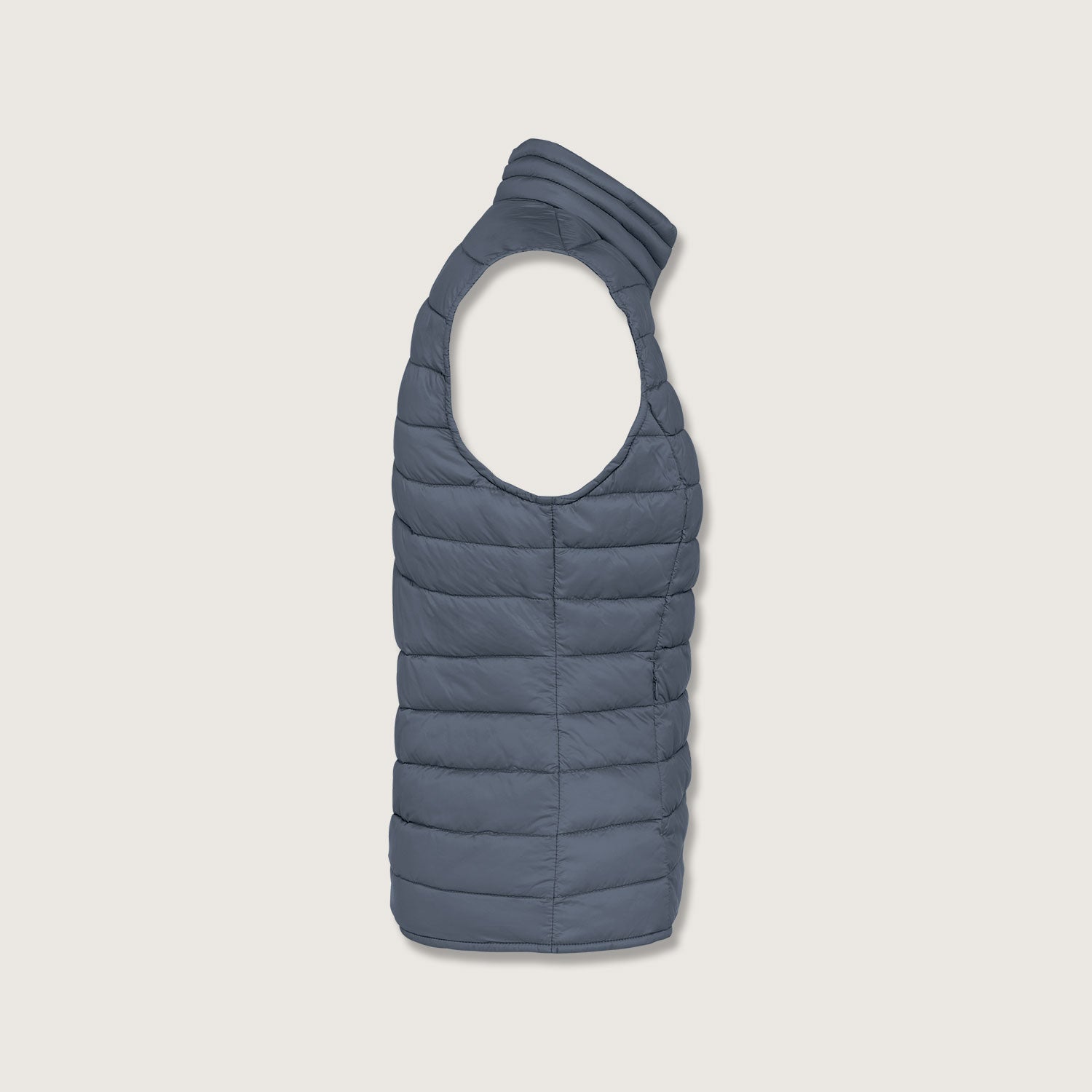 Recycelte Damen Weste Bodywarmer leicht aus 100 % recyceltem Polyamid