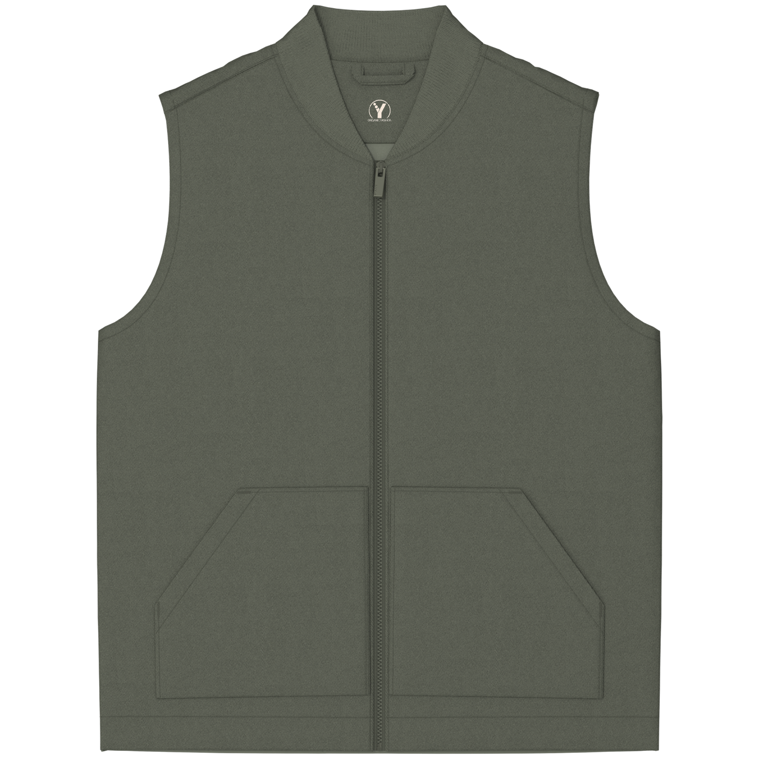 Unisex-Bodywarmer mit Teddykragen