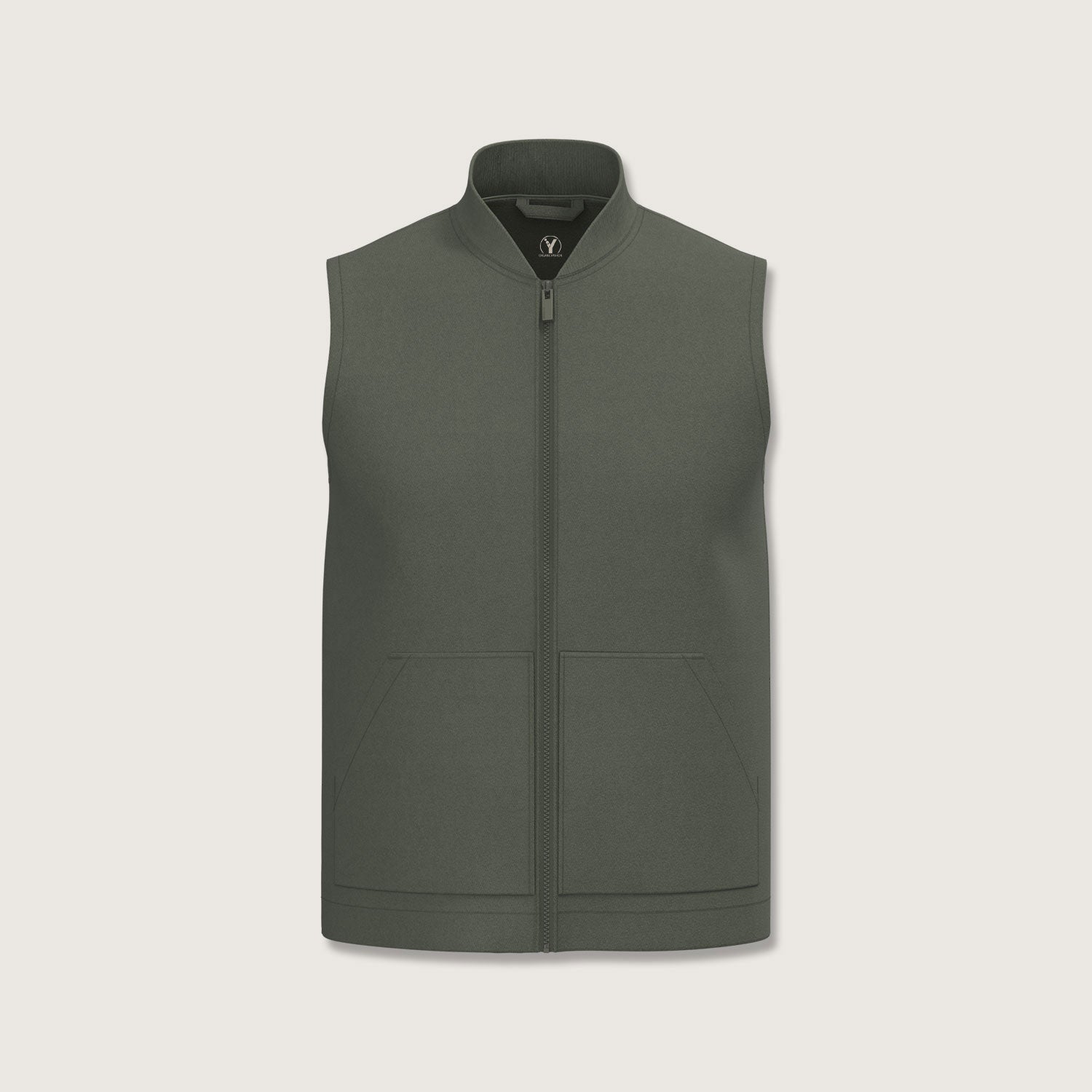 Unisex-Bodywarmer mit Teddykragen