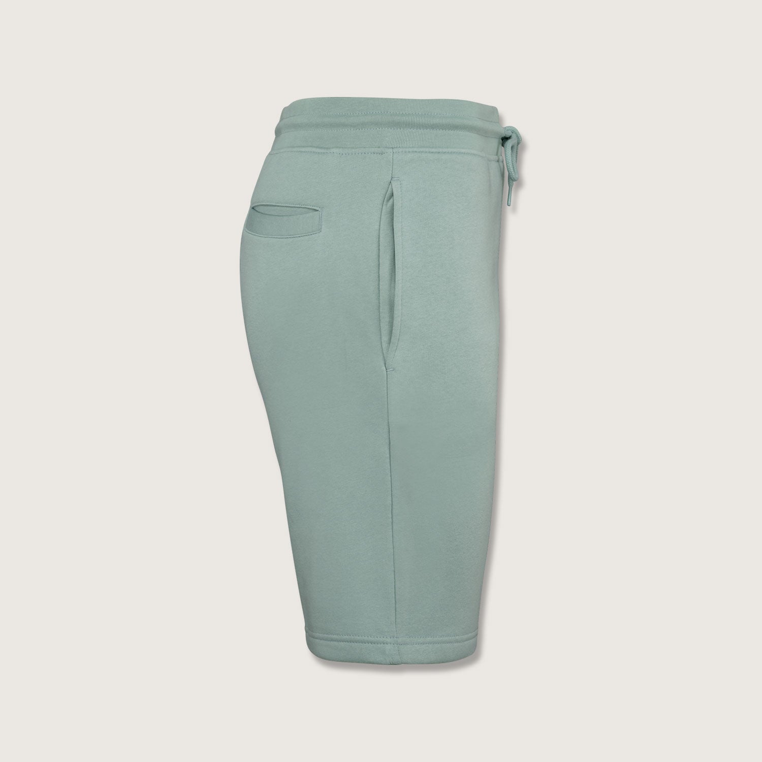 Schwere Herrenshorts 300 g/m² aus Bio-Baumwolle und Recyceltem Polyester
