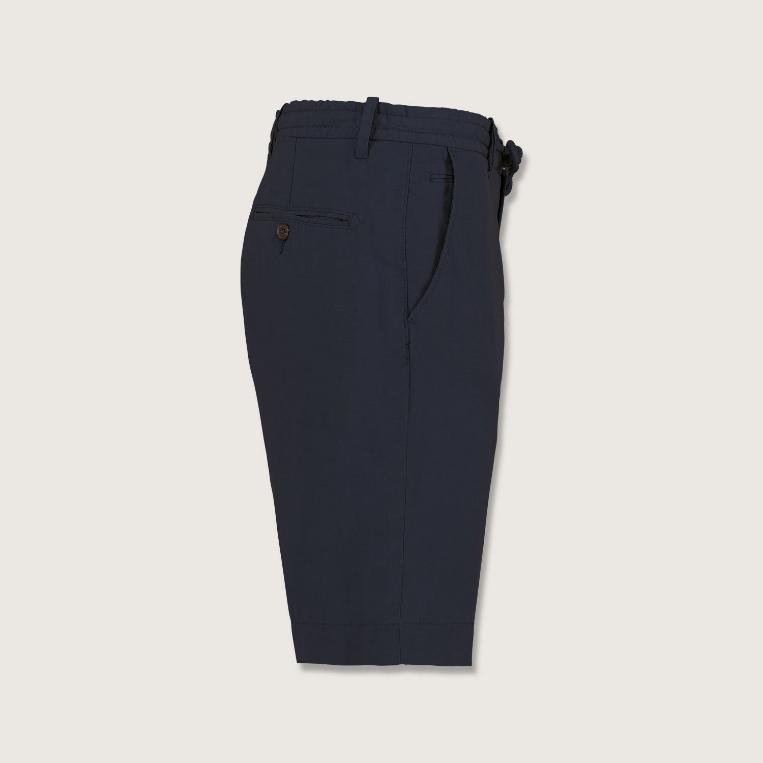 Herren Bermuda-Shorts Straight Fit aus Nachhaltigen Lyocellfasern und Leinen