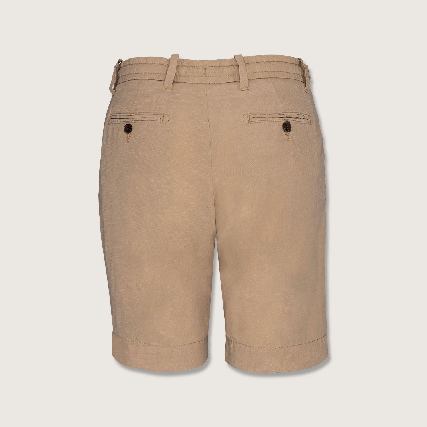 Damen Bermuda-Shorts Straight Fit aus Nachhaltigen Lyocellfasern und Leinen