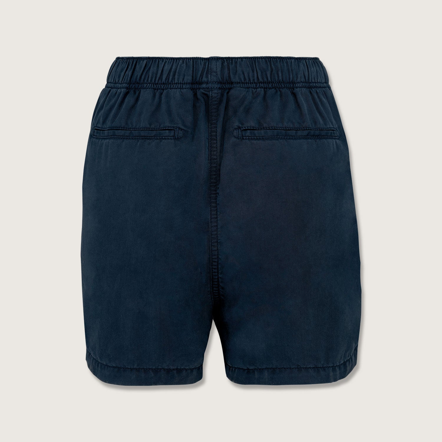 Damenshorts mit Paperbag Bund aus 100% Nachhaltigen Lyocellfasern 195 g/m²