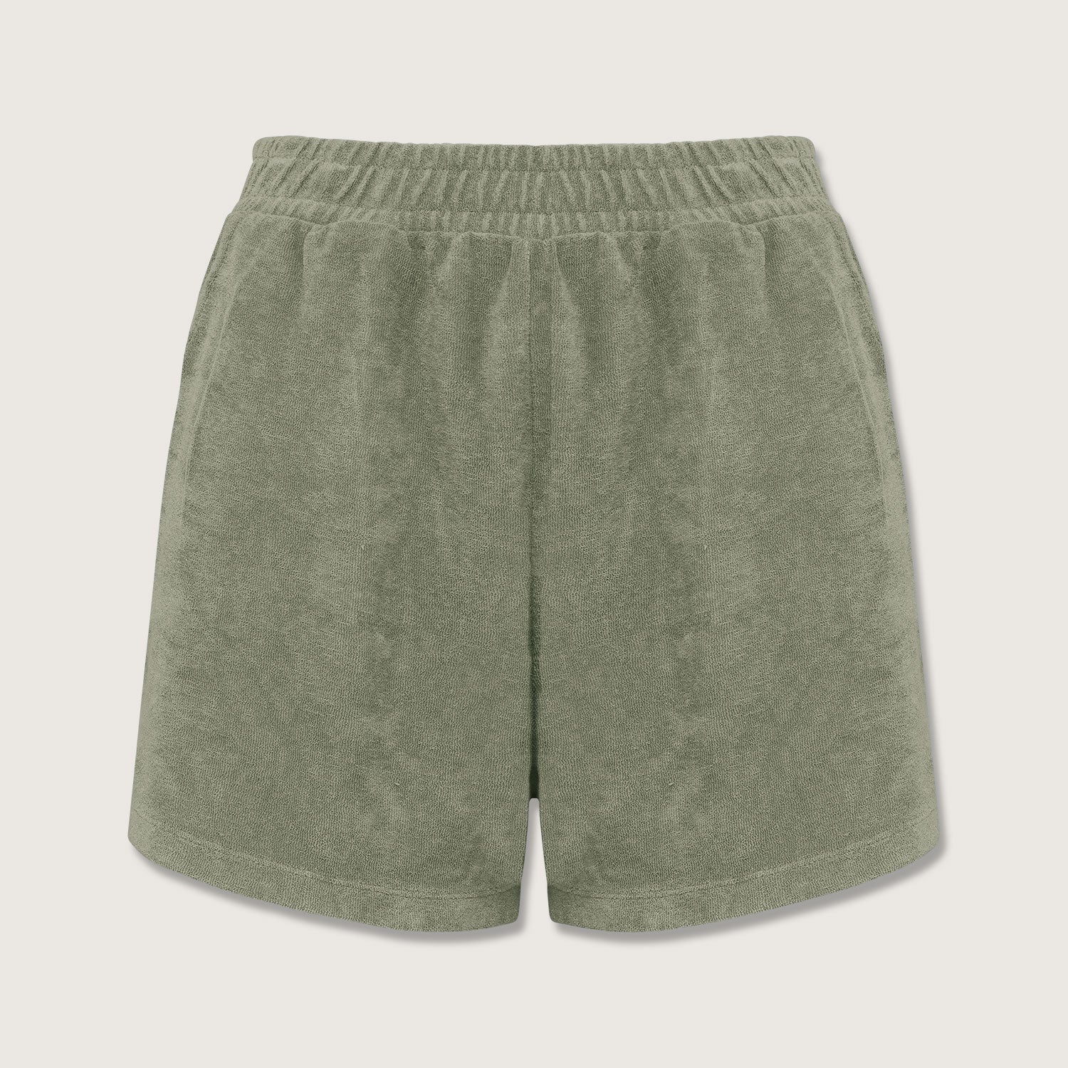 Terry Towel Damenshorts aus Bio-Baumwolle/recyceltem PET | Made in Portugal