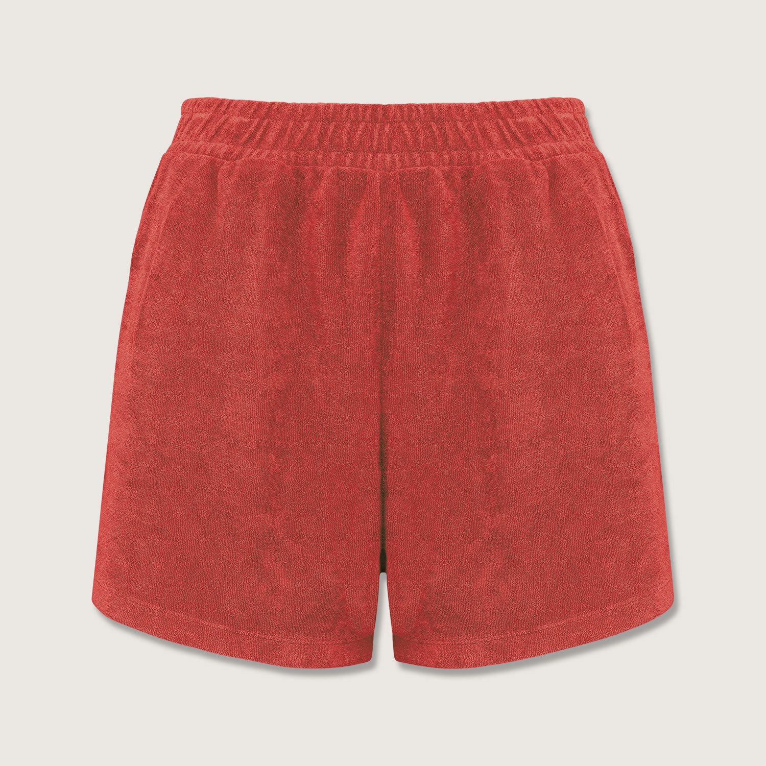 Terry Towel Damenshorts aus Bio-Baumwolle/recyceltem PET | Made in Portugal