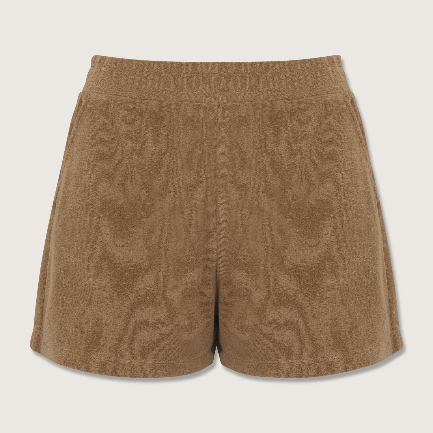 Terry Towel Damenshorts aus Bio-Baumwolle/recyceltem PET | Made in Portugal