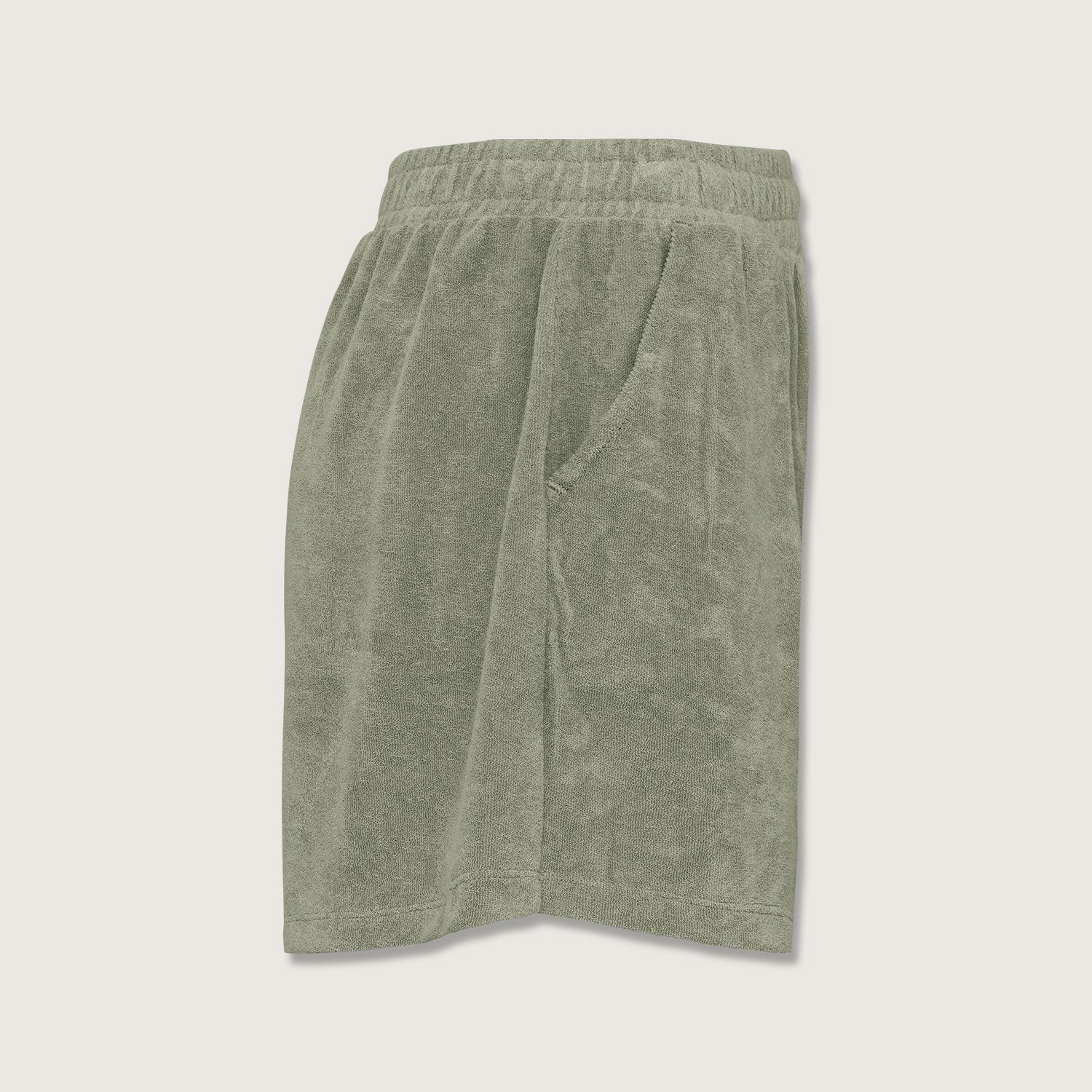 Terry Towel Damenshorts aus Bio-Baumwolle/recyceltem PET | Made in Portugal