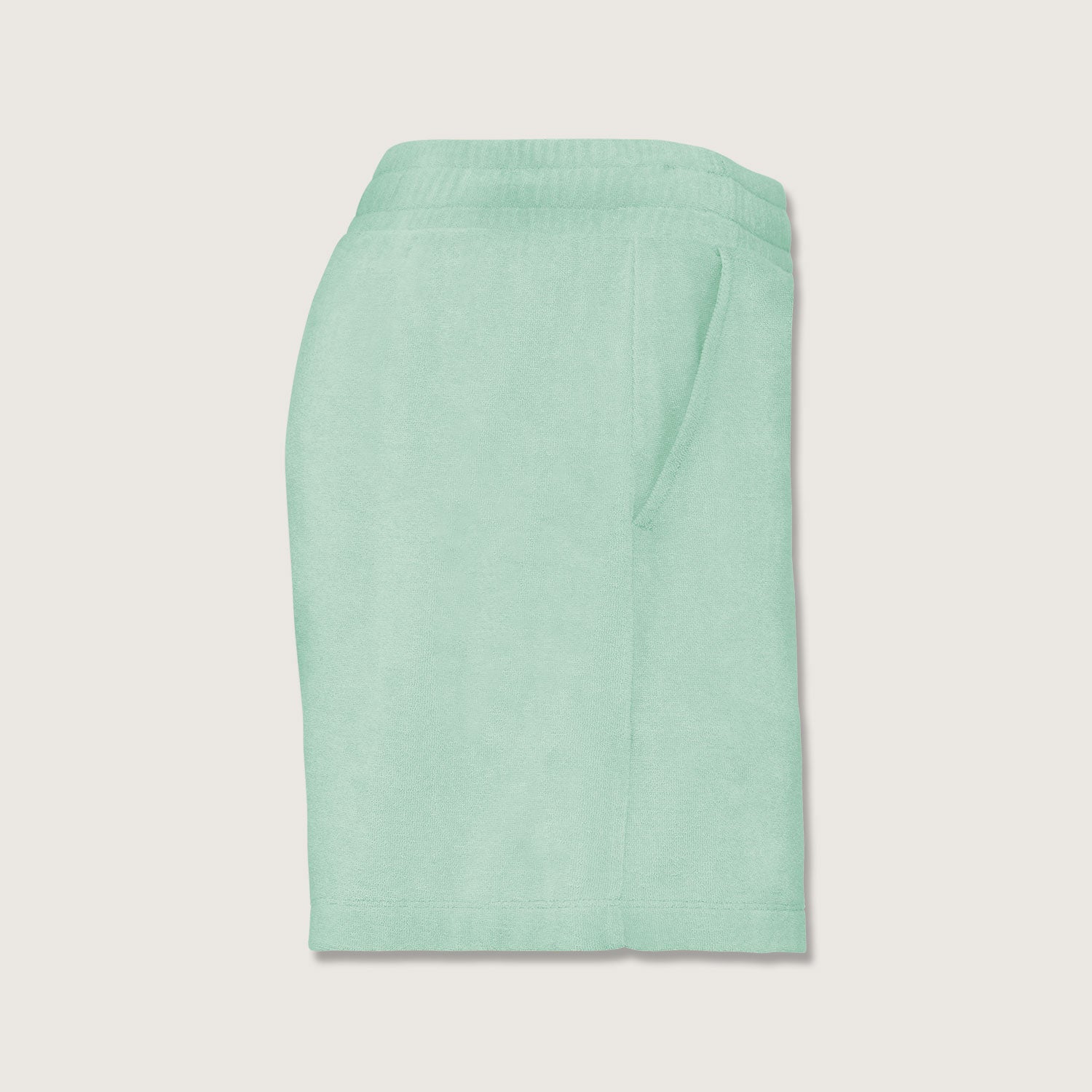 Terry Towel Damenshorts aus Bio-Baumwolle/recyceltem PET | Made in Portugal