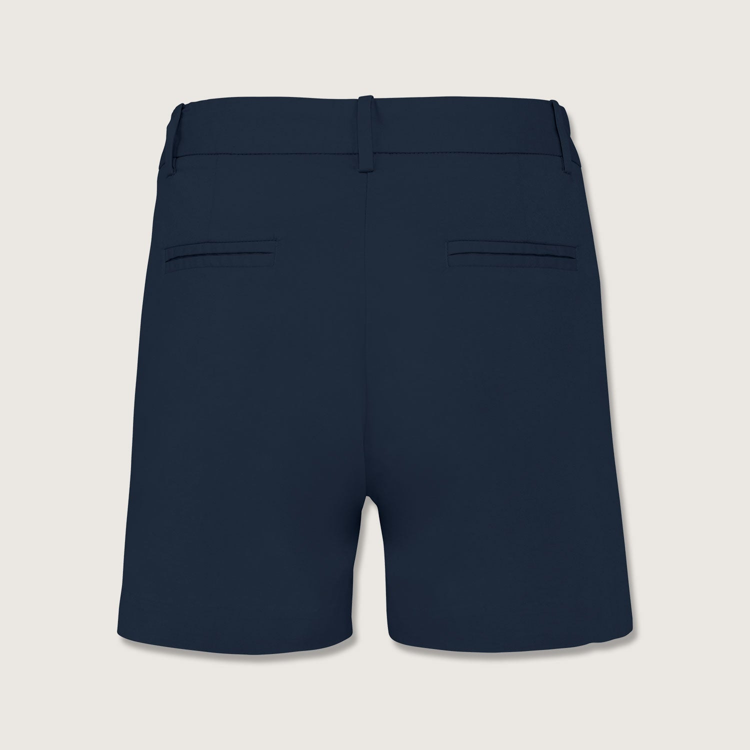 Basic Damenshorts aus Bio Baumwolle mit weicher Haptik