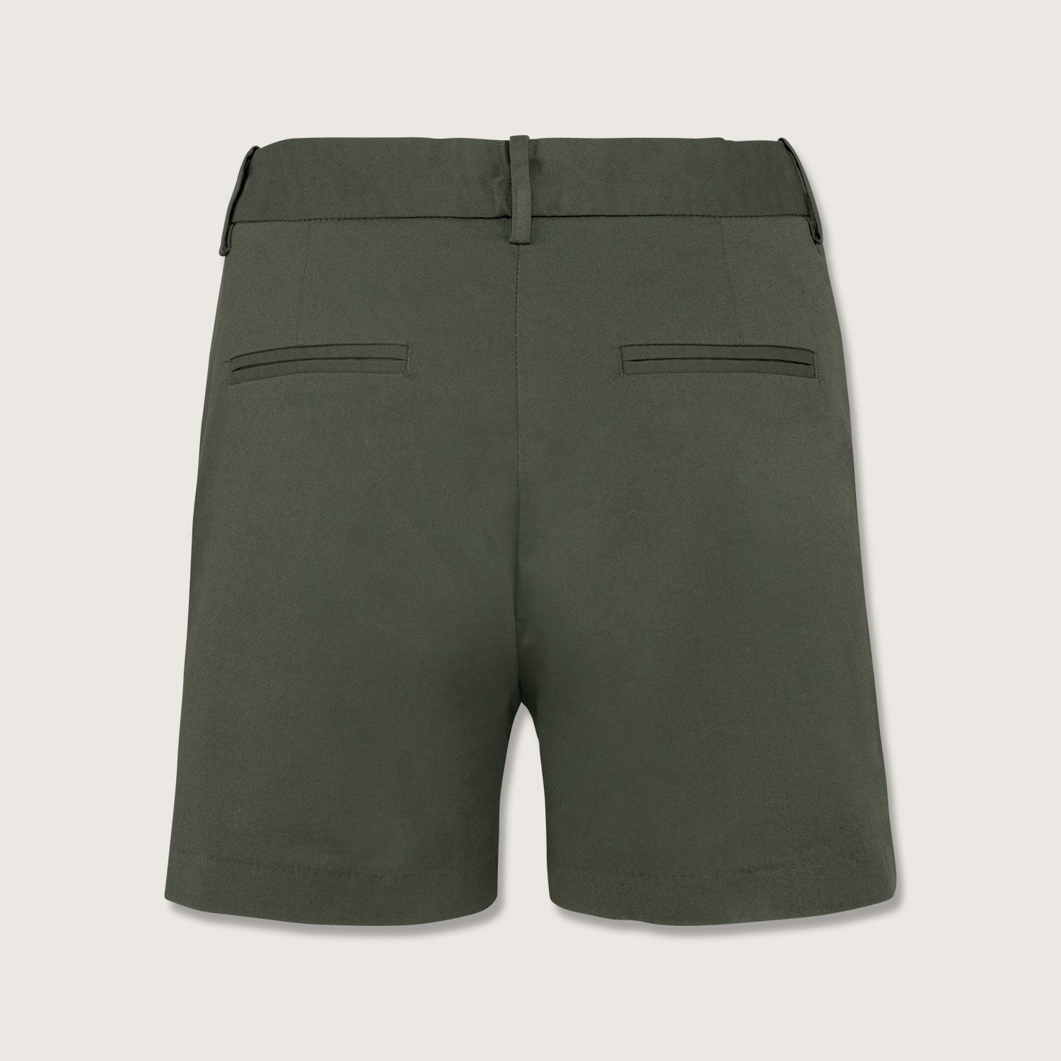 Basic Damenshorts aus Bio Baumwolle mit weicher Haptik