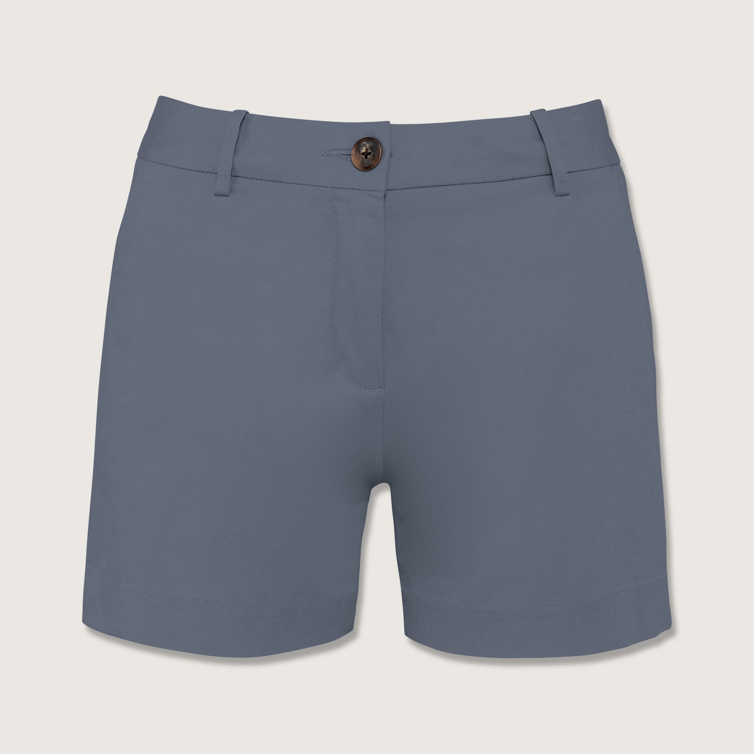 Basic Damenshorts aus Bio Baumwolle mit weicher Haptik