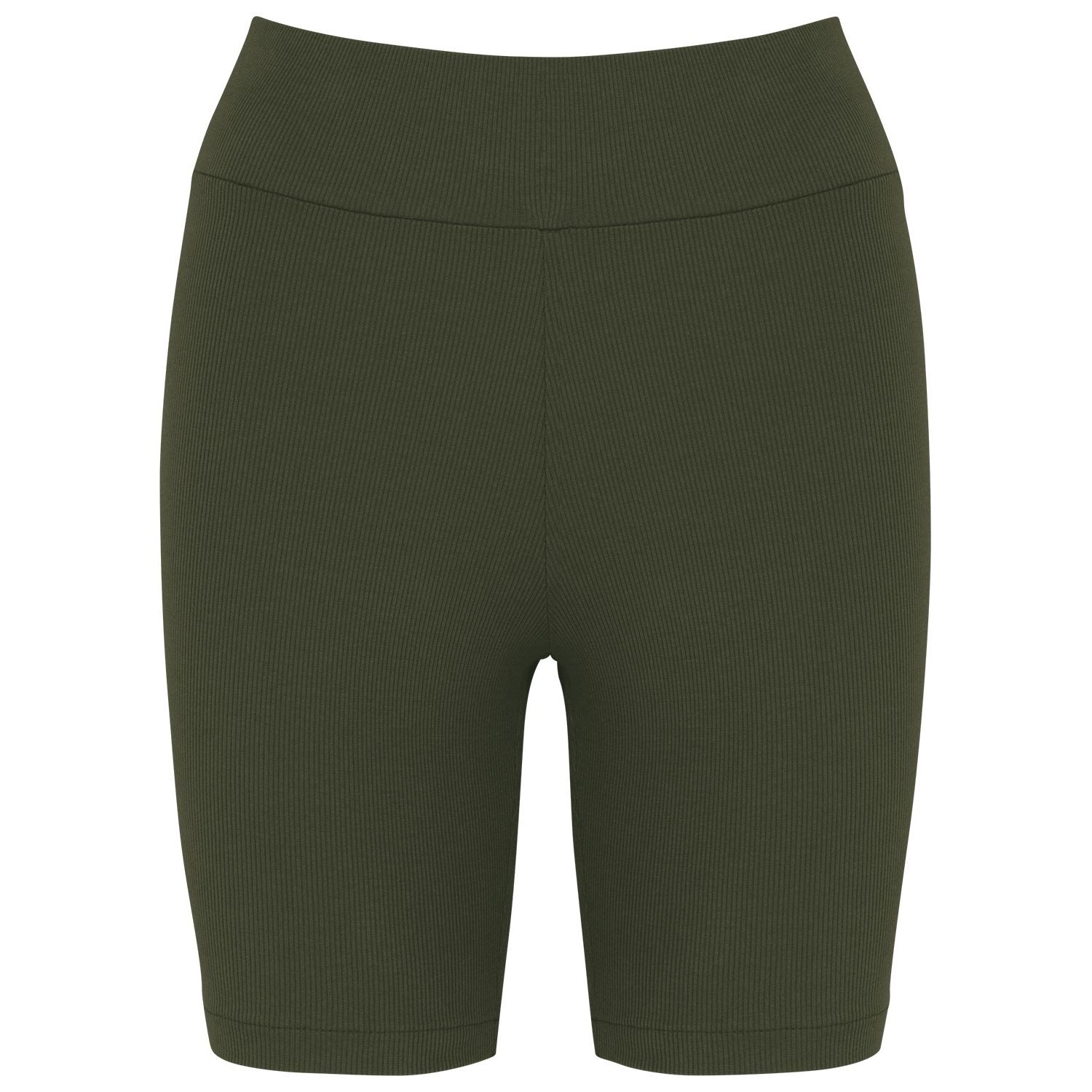 Kurze Radlerhose für Damen aus dehnbarer Bio Baumwolle