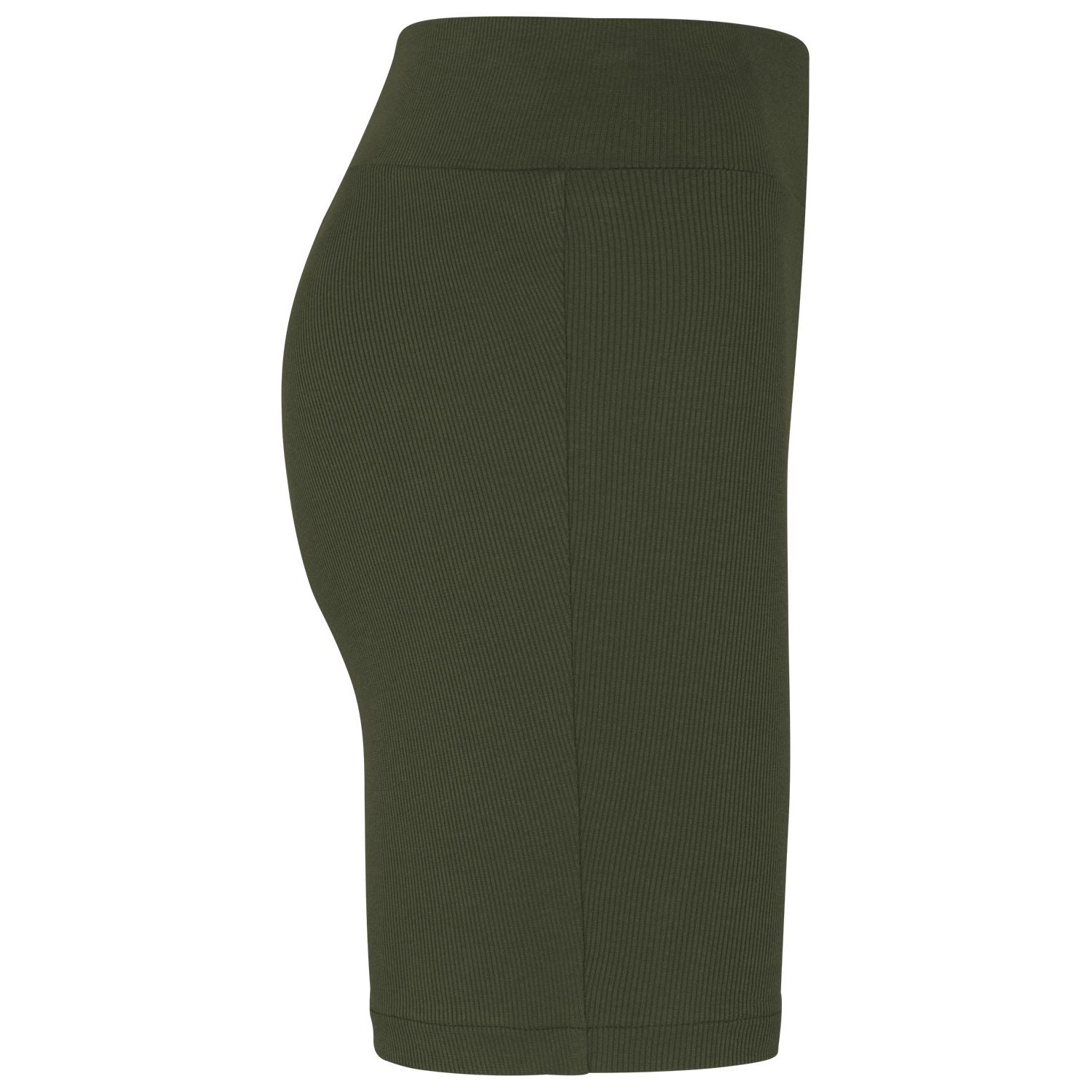 Kurze Radlerhose für Damen aus dehnbarer Bio Baumwolle