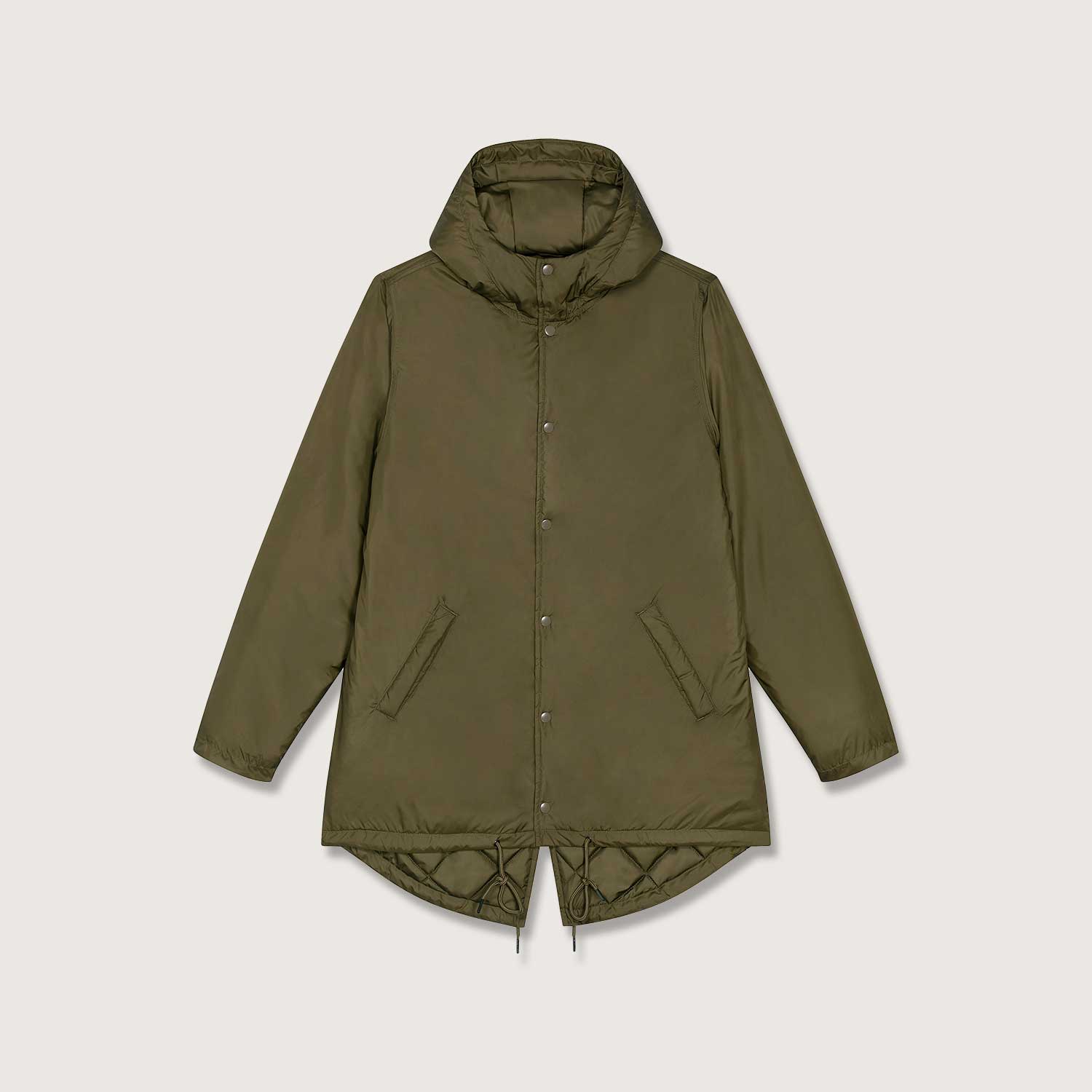 Unisex Parker aus recyceltem PET, Padded Parker