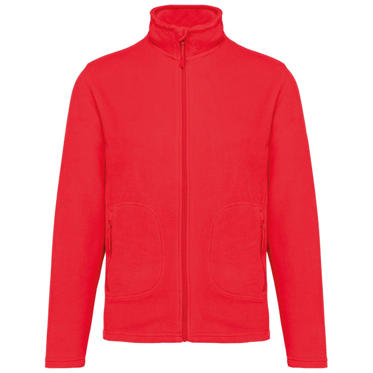 RED-FRONTUnisex-Fleecejacke-Bodywarmer-Jacke-Winterjacke-Herbstjacke-UEbergangsjacke-Fleece-Recyceltes-Polyester-Nachhaltig-Recycelt-XS-bis-5XL