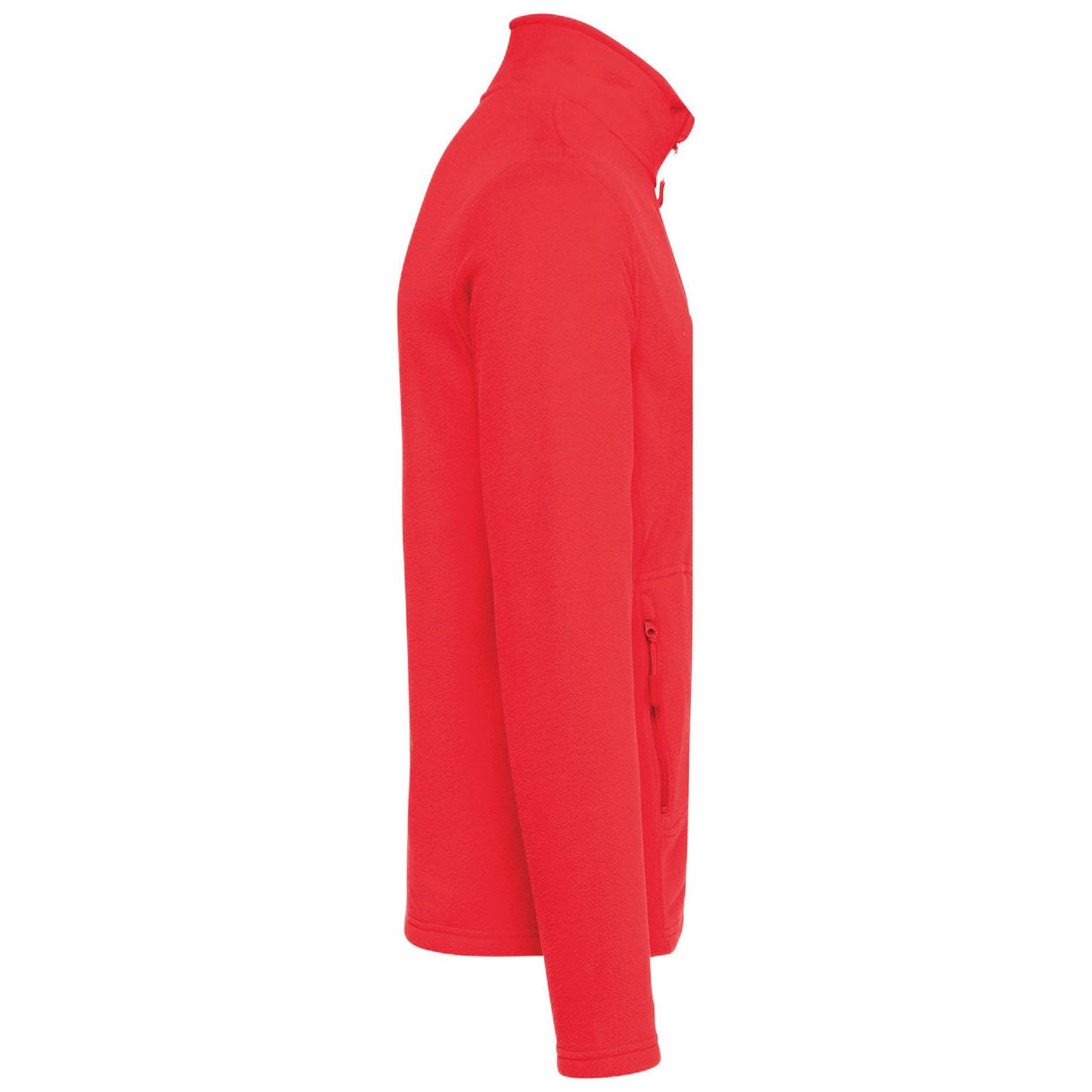 RED-SIDEUnisex-Fleecejacke-Bodywarmer-Jacke-Winterjacke-Herbstjacke-UEbergangsjacke-Fleece-Recyceltes-Polyester-Nachhaltig-Recycelt-XS-bis-5XL
