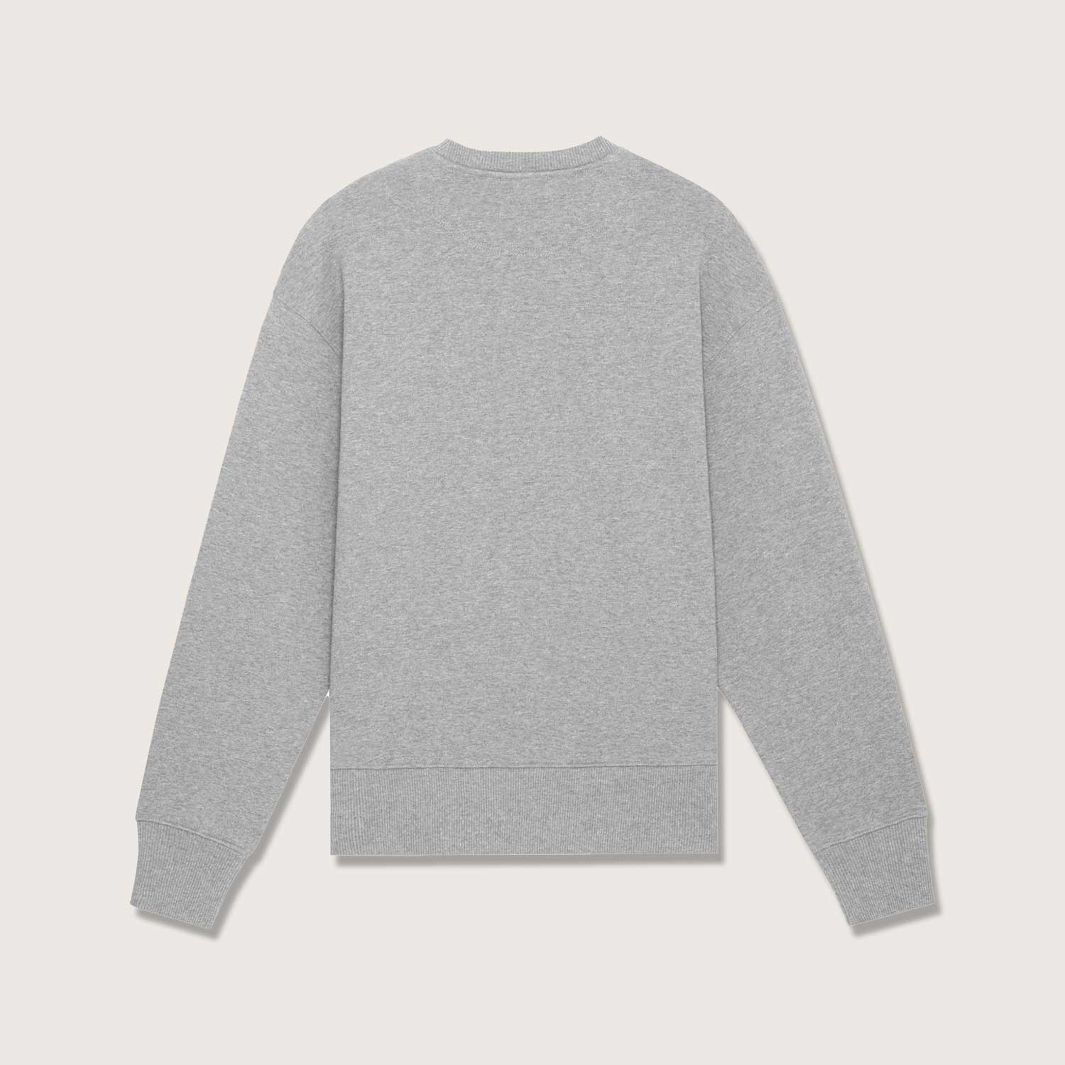 Dicker lässiger Sweater aus schwerer 100% Bio-Baumwolle