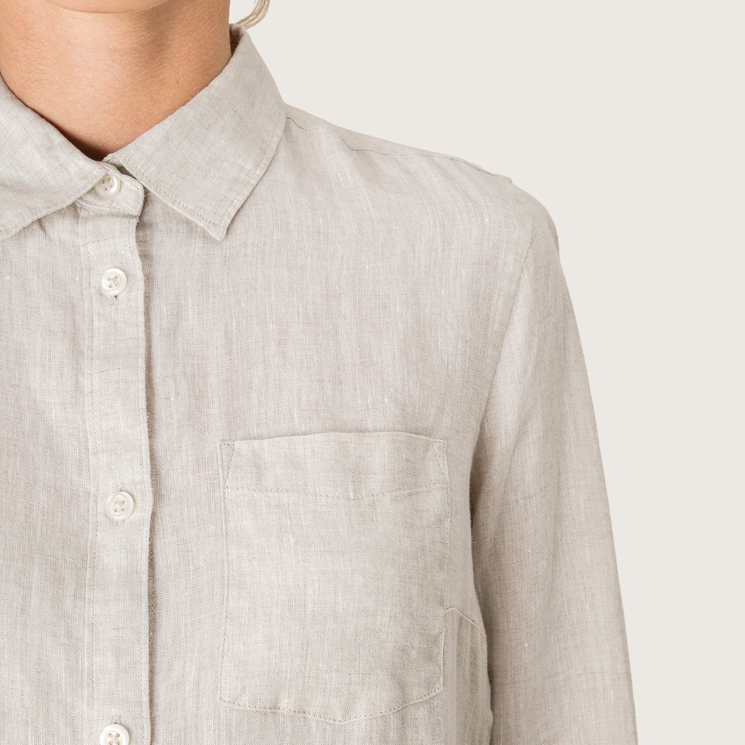 Damen Leinenbluse