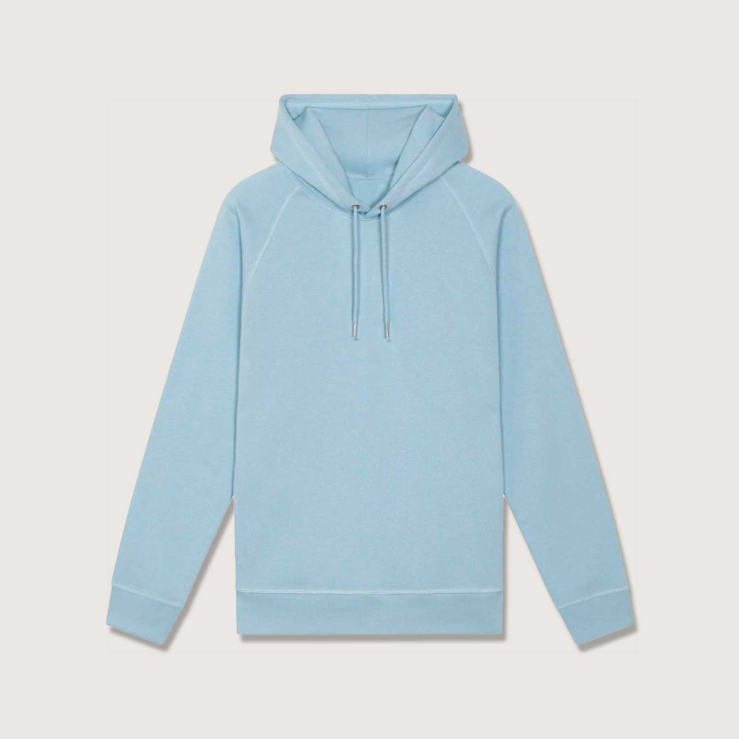 Unisex | Hoodie mit Seitentaschen, meliert