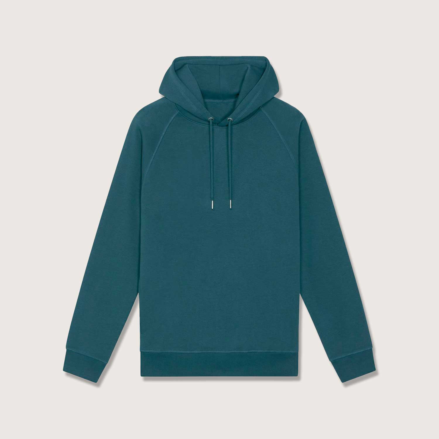 Unisex | Hoodie mit Seitentaschen, meliert