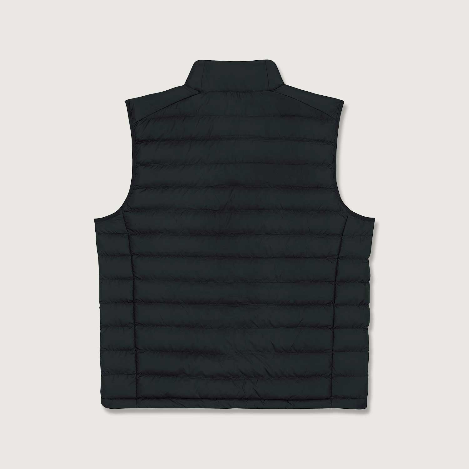 Herren Steppweste aus komplett recycelten Materialien