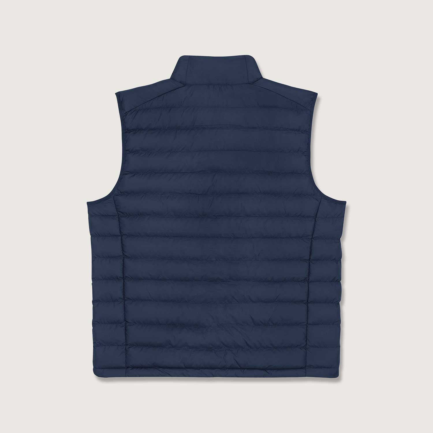 Herren Steppweste aus komplett recycelten Materialien