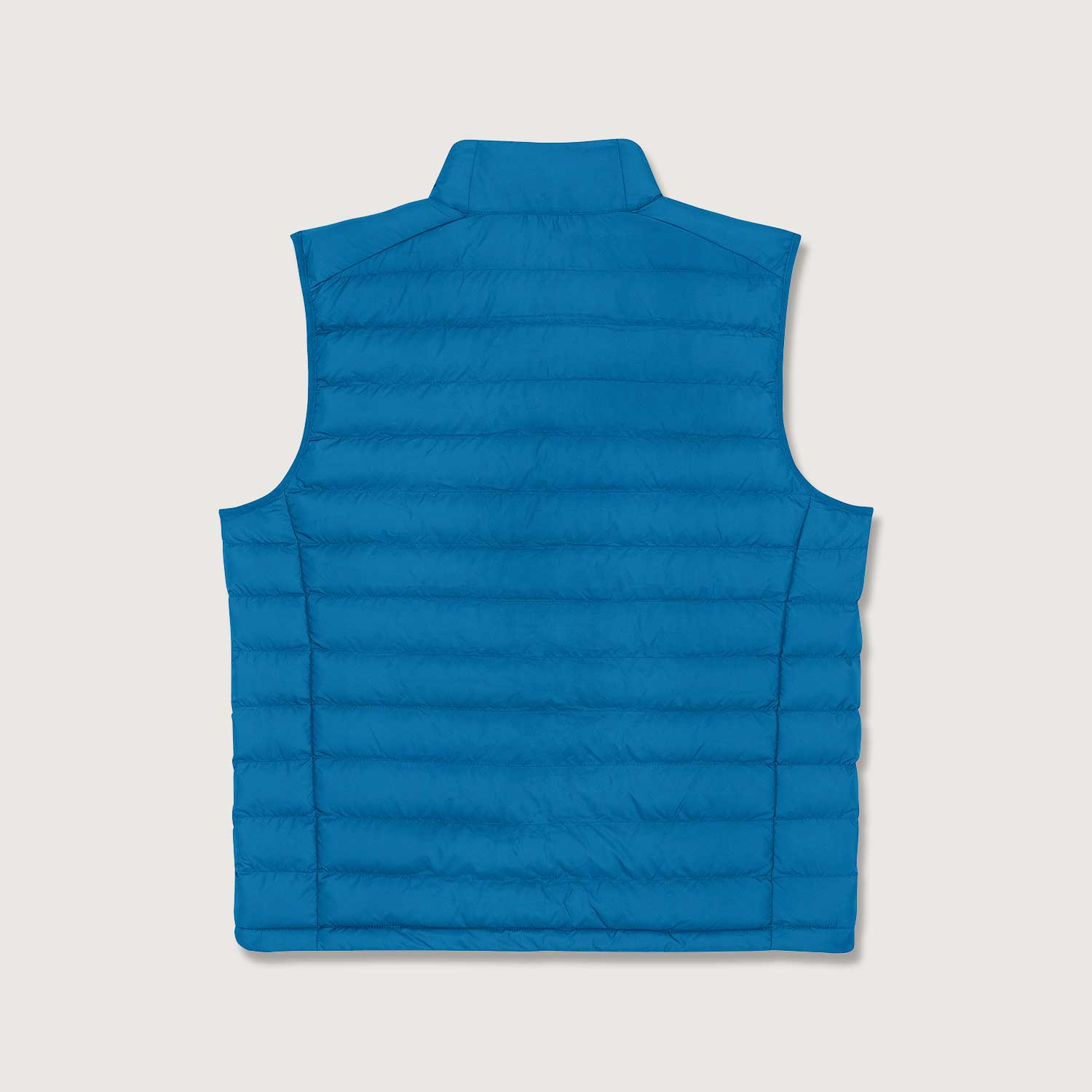 Herren Steppweste aus komplett recycelten Materialien