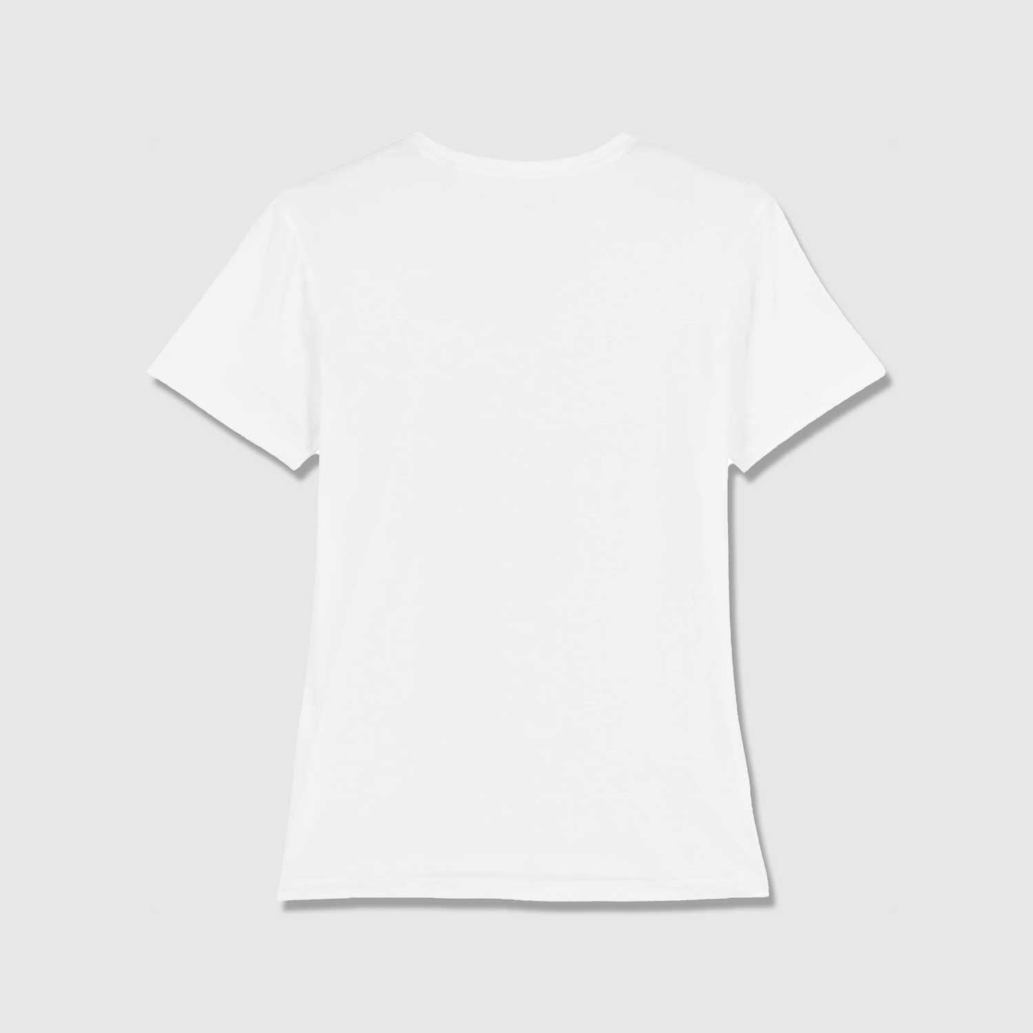 V-Ausschnitt | T-Shirt für Männer in Weiß | Bio Baumwolle