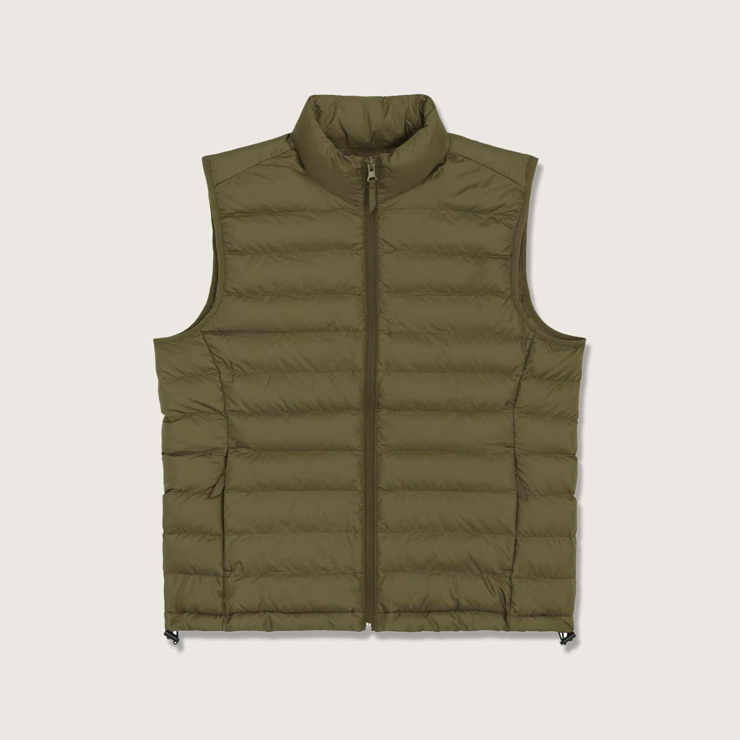 Leichte sportliche Weste für Damen | komplett recycelt | Steppweste