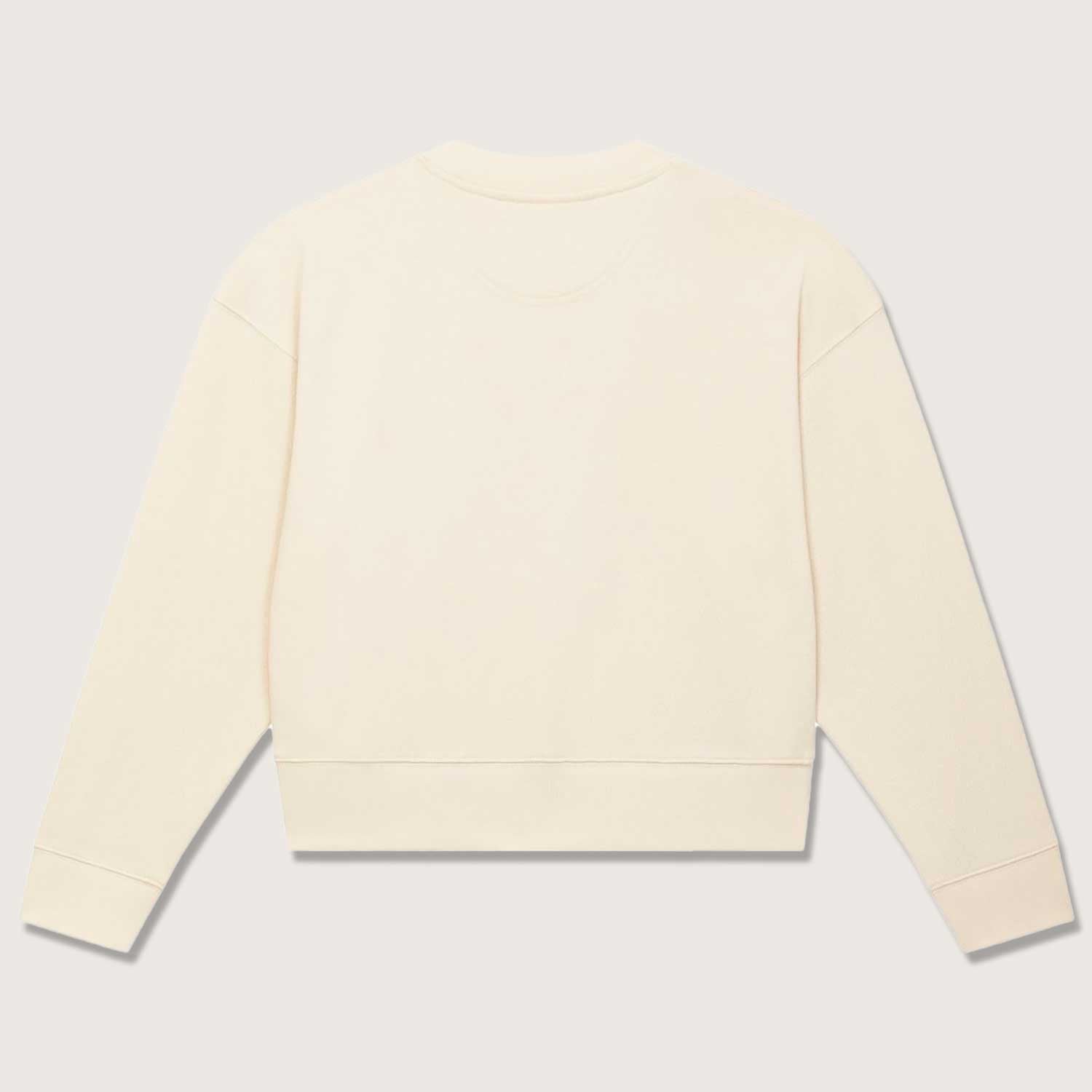 Kurz geschnittener Damen Bio Pullver, Frauen Sweatshirt aus 100% Baumwolle (Bio)