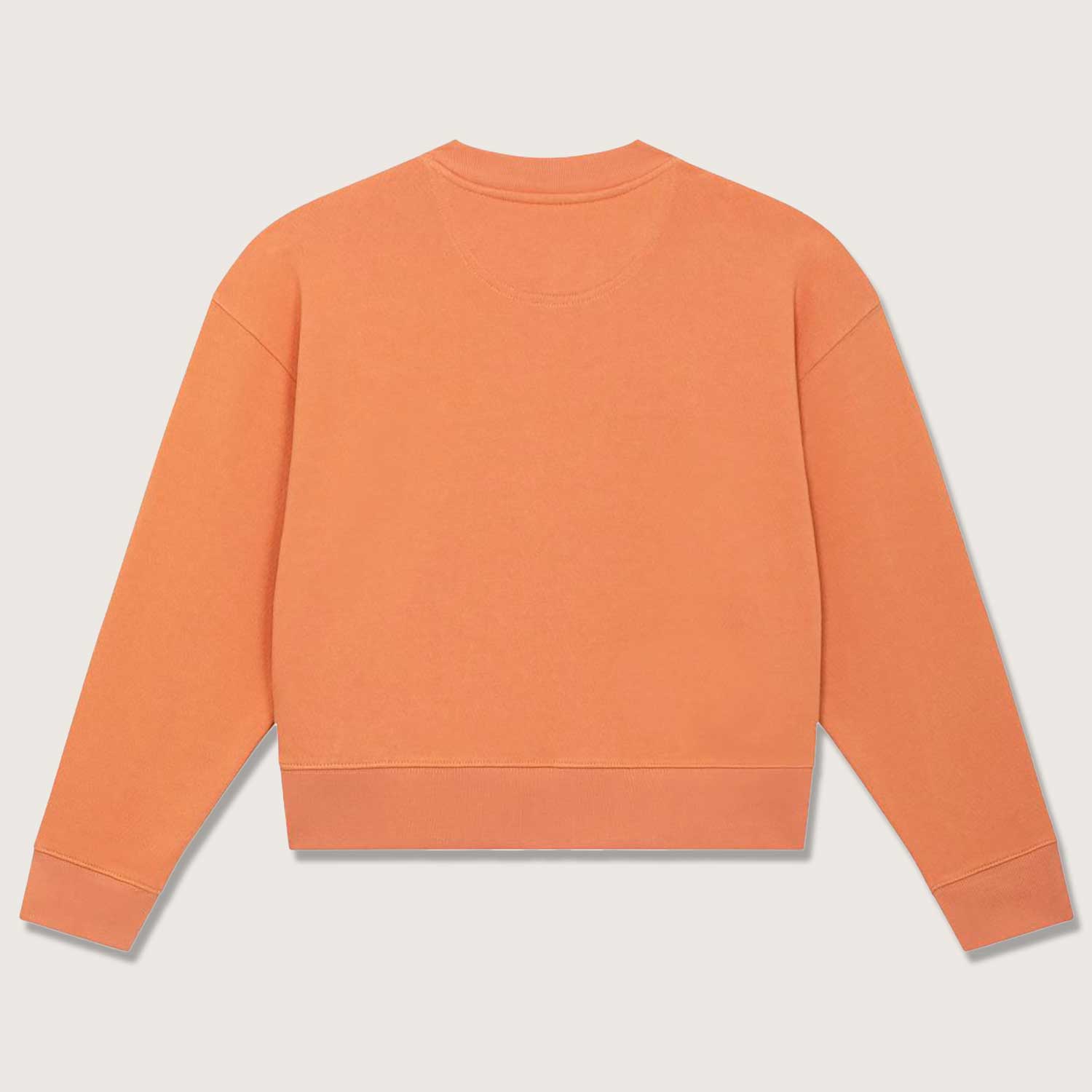 Kurz geschnittener Damen Bio Pullver, Frauen Sweatshirt aus 100% Baumwolle (Bio)