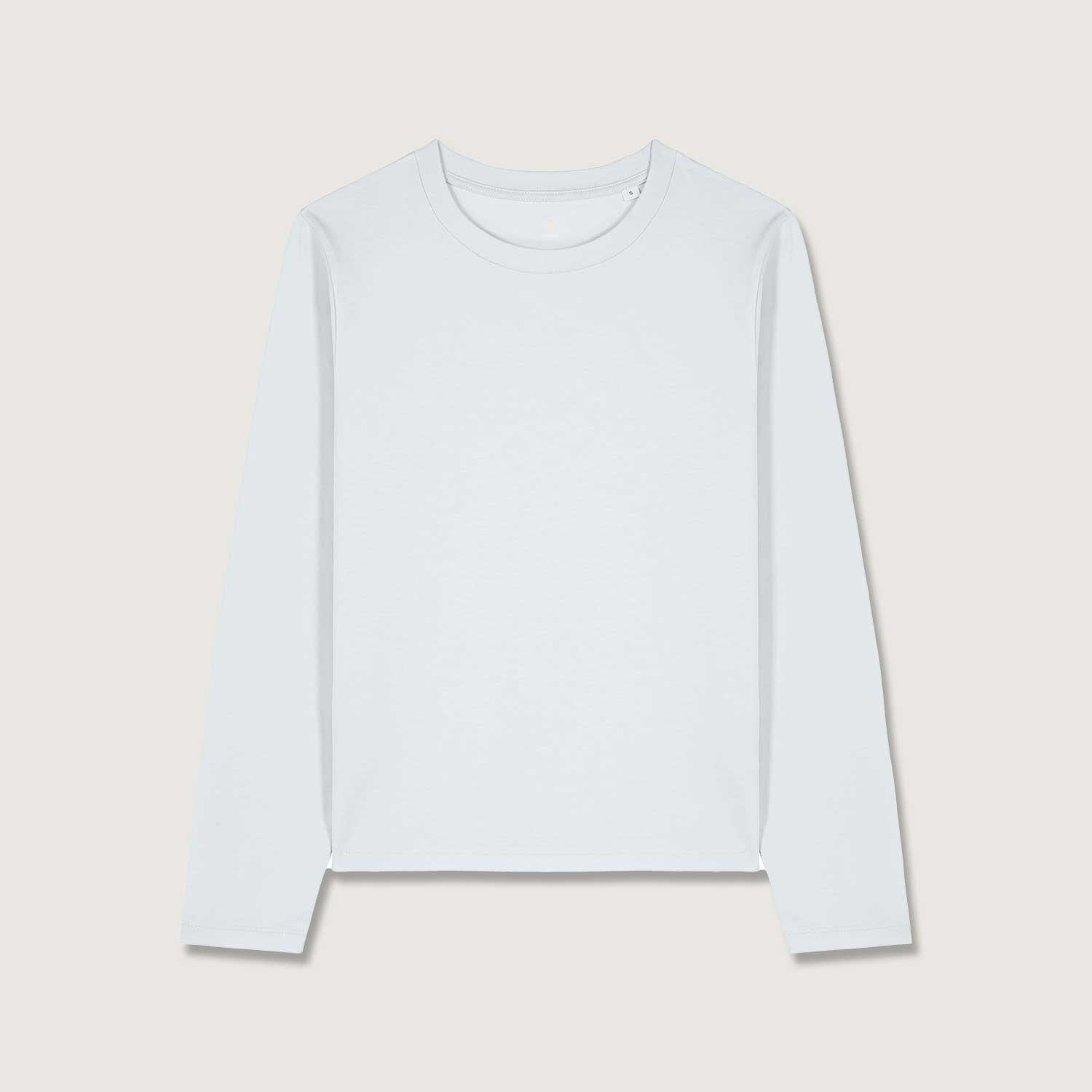 Basic Damen Langarmshirt aus 100% Biobaumwolle