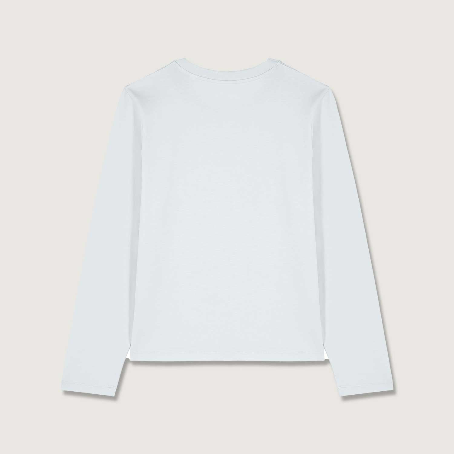 Basic Damen Langarmshirt aus 100% Biobaumwolle