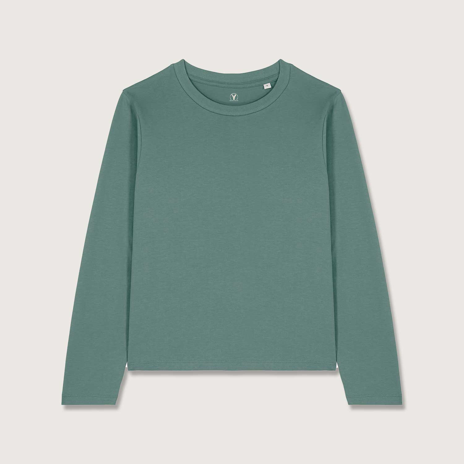 Basic Damen Langarmshirt aus 100% Biobaumwolle