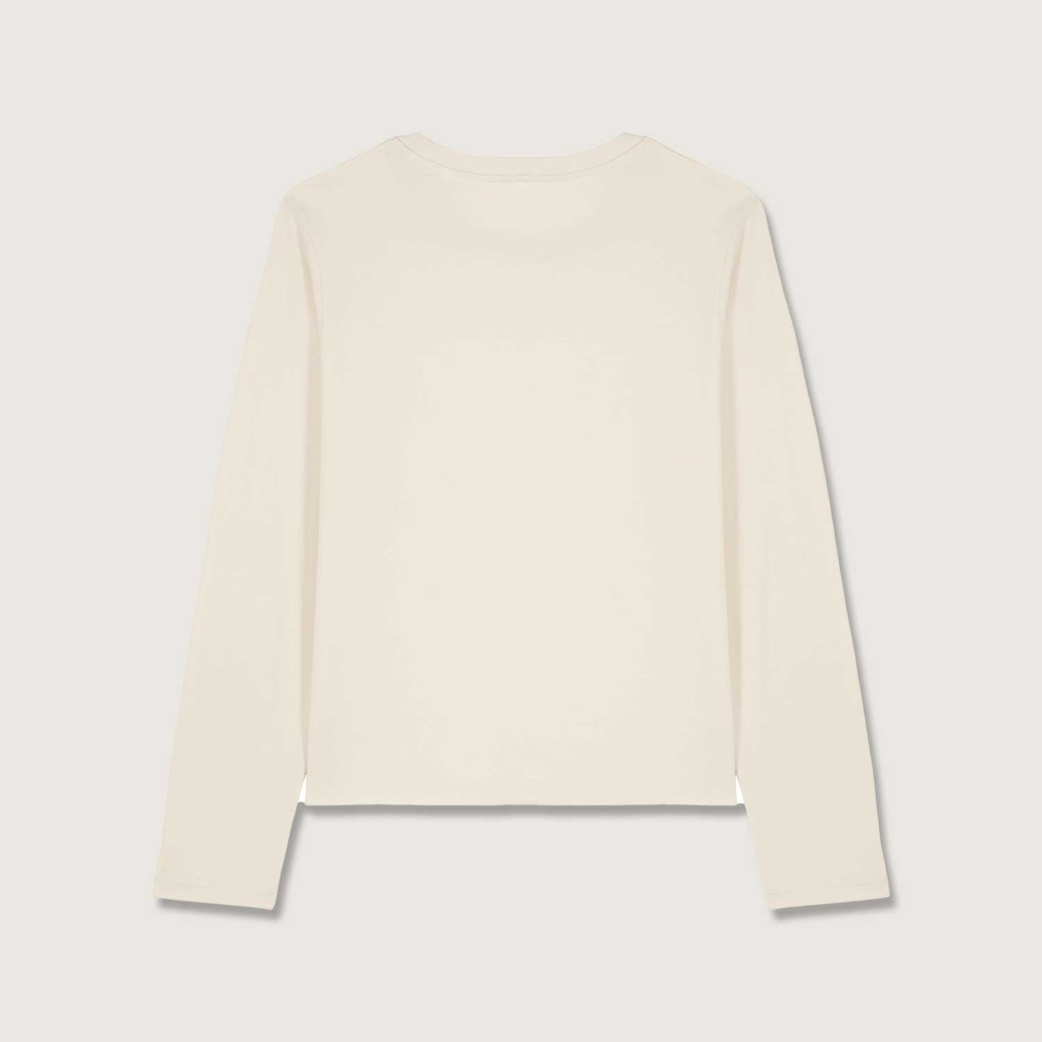 Basic Damen Langarmshirt aus 100% Biobaumwolle